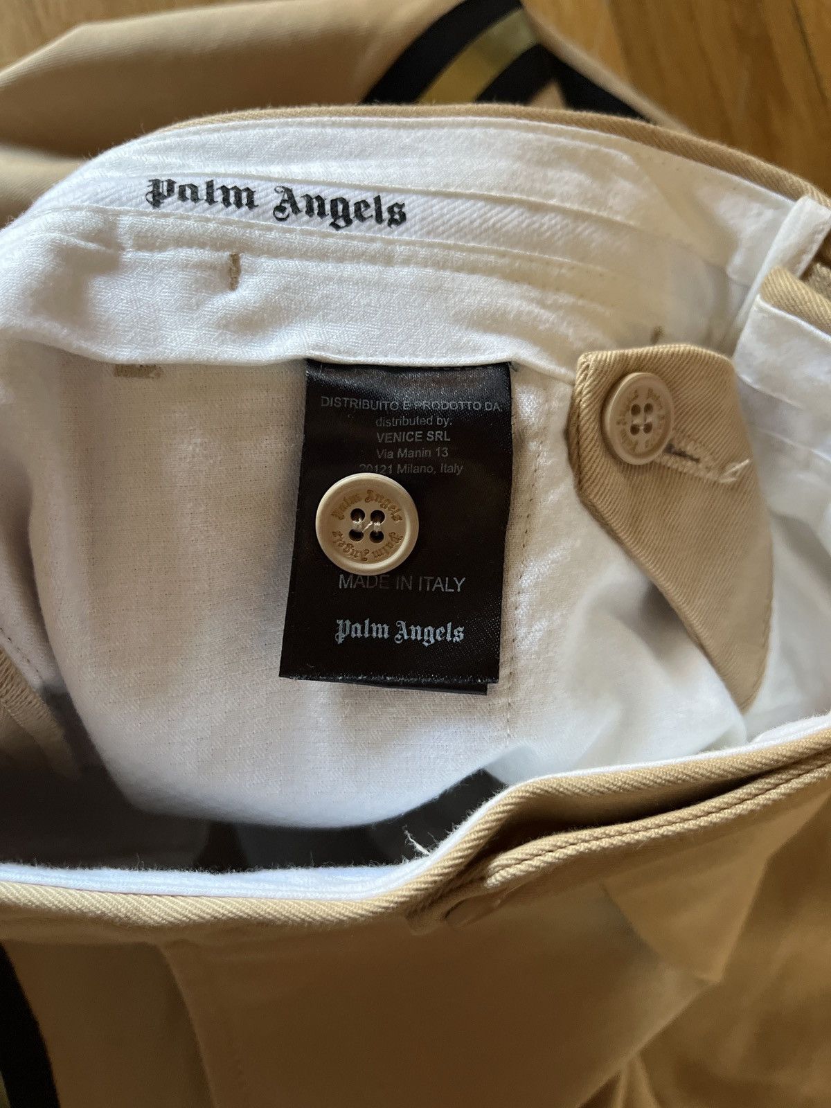 Palm Angels Palm Angels chino pants with side stripe Size US 34 / EU 50 - 3 Thumbnail