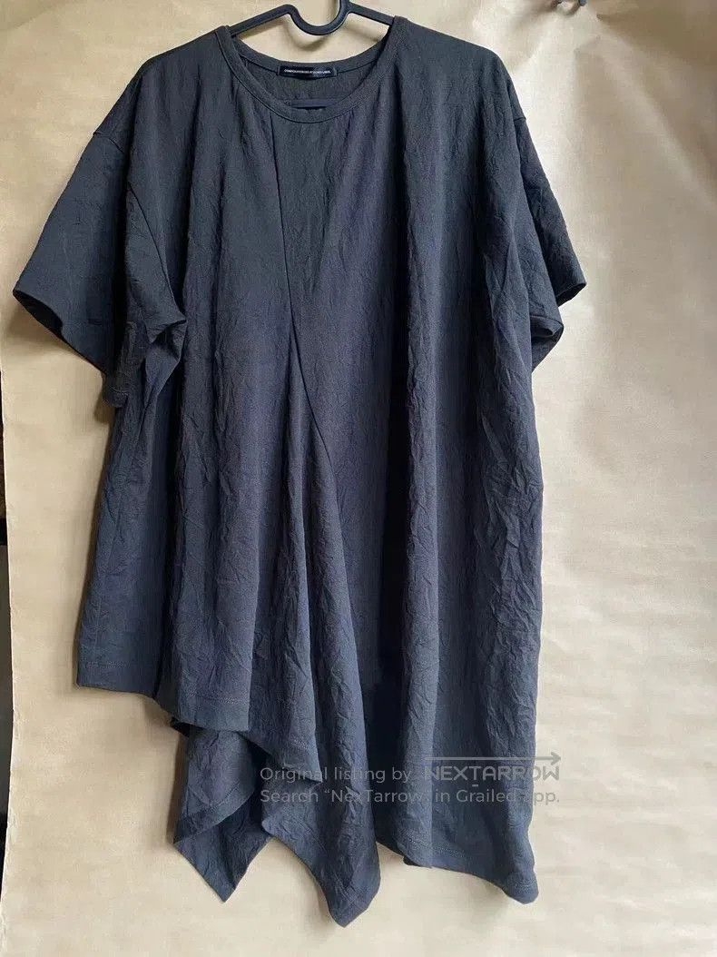 Yohji Yamamoto Y's Yohji Yamamoto Asymmetric T-shirt Size US M / EU 48-50 / 2 - 2 Thumbnail