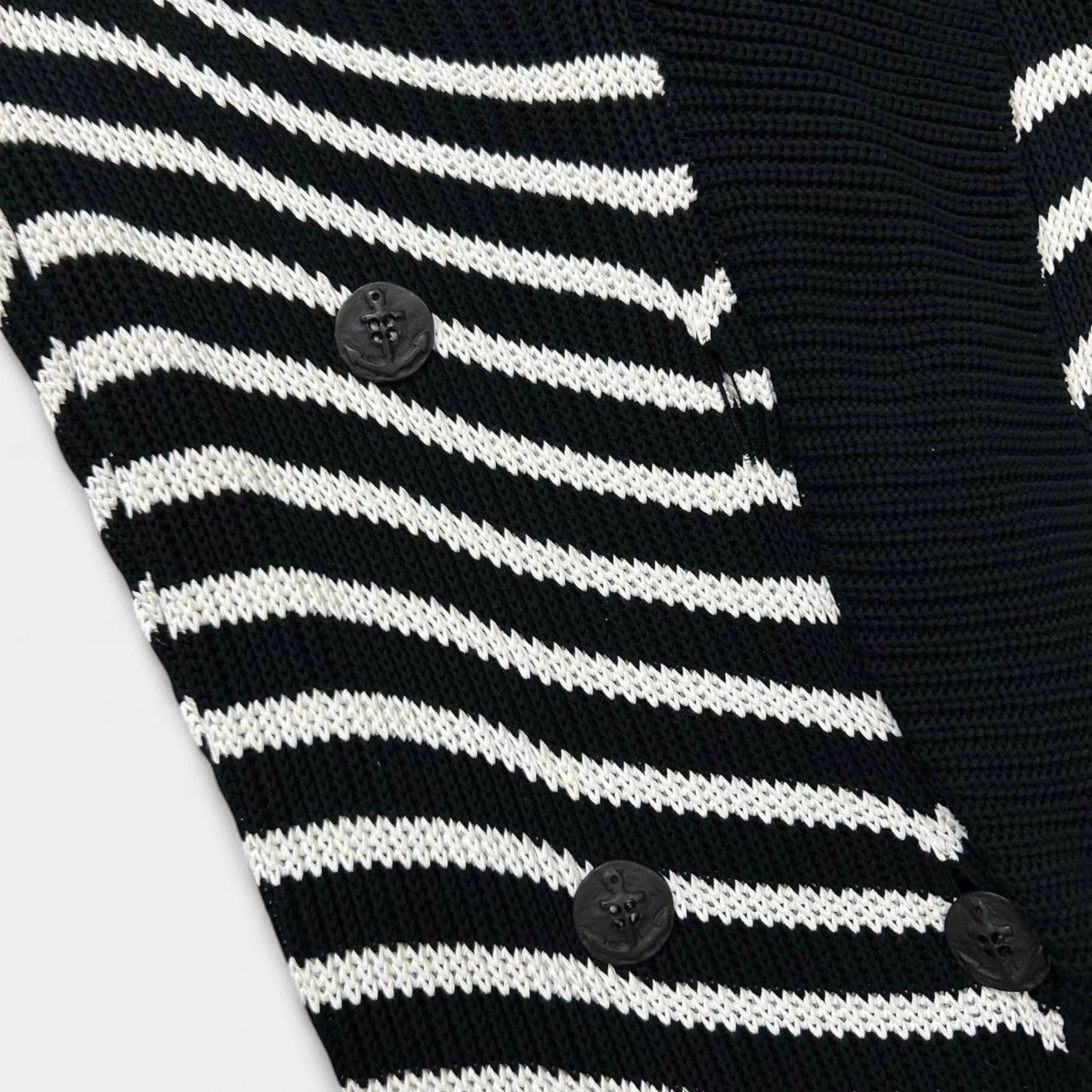 Jean Paul Gaultier Jean Paul Gaultier Sleeveless Long Striped Cardigan Size US M / EU 48-50 / 2 - 3 Thumbnail