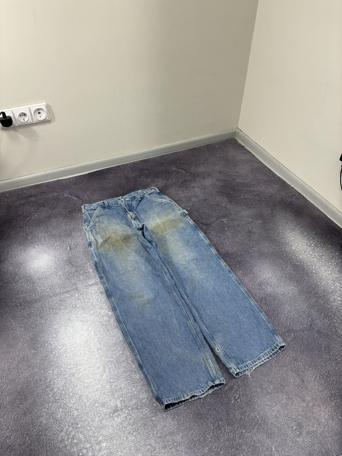Carhartt Vintage Carhartt Original Dungaree Fit Y2K Work Baggy Jeans Size US 32 / EU 48 - 8 Thumbnail