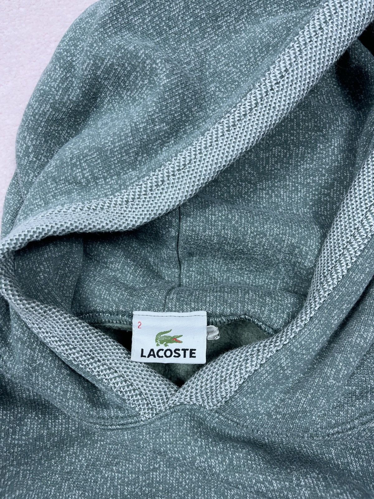 Lacoste ➕ vintage Lacoste made in France green hoodie Size US M / EU 48-50 / 2 - 3 Thumbnail