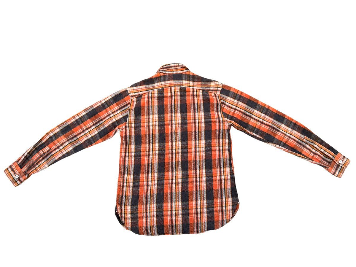 Flannel Fob Factory Japan Selvedge Gusset Check Flannel Work Shirt Size US M / EU 48-50 / 2 - 2 Thumbnail