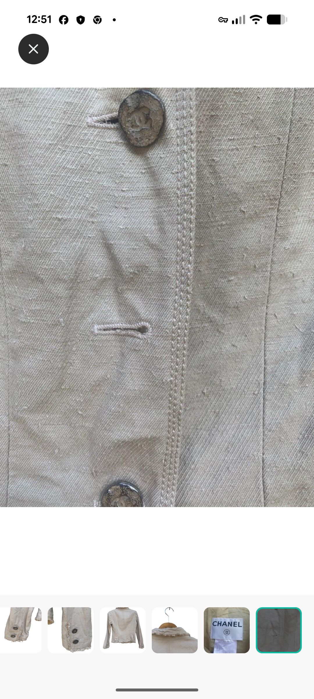 Chanel Vintage 2001 Chanel Silk Jacket Size XS / US 0-2 / IT 36-38 - 4 Thumbnail