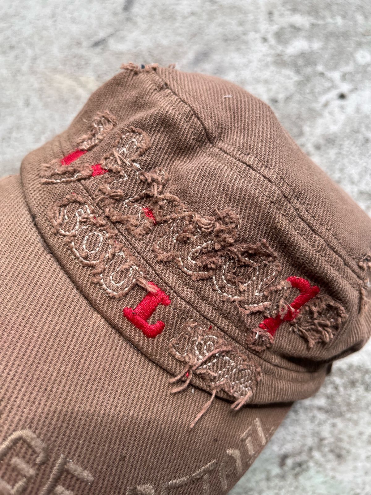 Le Grande Bleu (L.G.B.) Vintage Soul Distressed Cadet Hat Y2K Size ONE SIZE - 3 Thumbnail