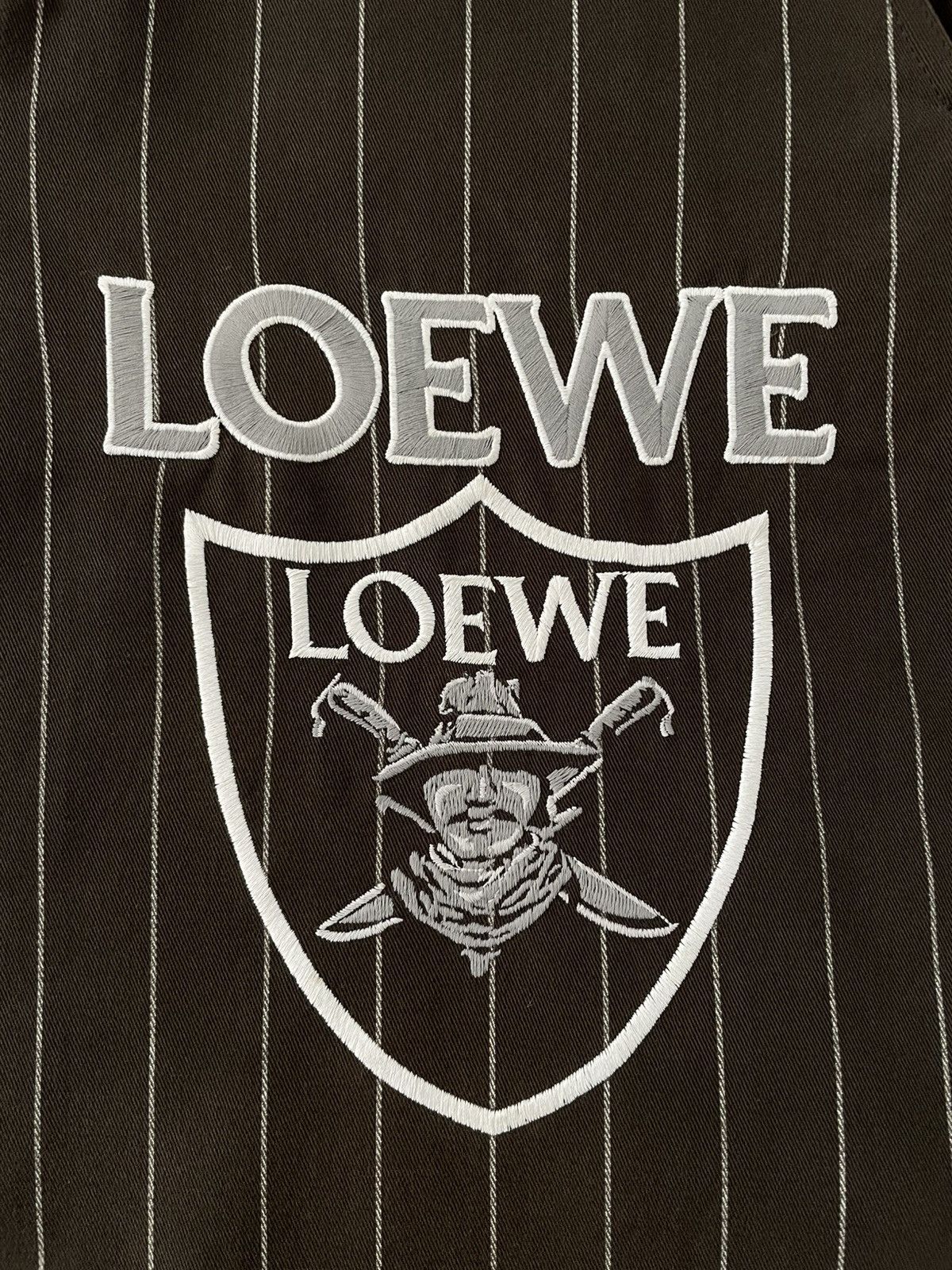 Loewe Loewe "Raiders" Embroidered Pinstripe Virgil Pant Size US 34 / EU 50 - 7 Thumbnail