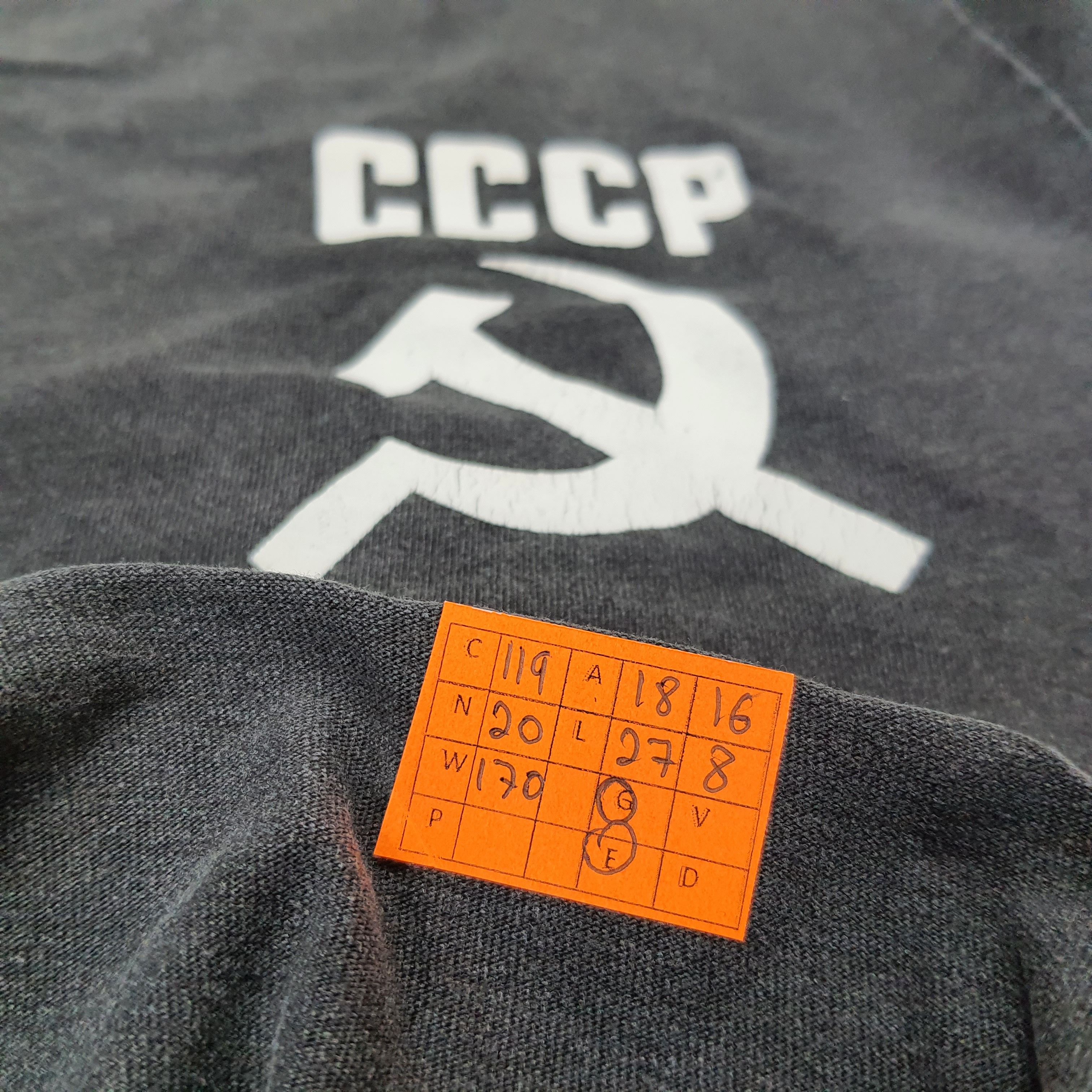 Cccp × Vintage Vintage Soviet Union CCCP T-shirt Size US S / EU 44-46 / 1 - 6 Thumbnail