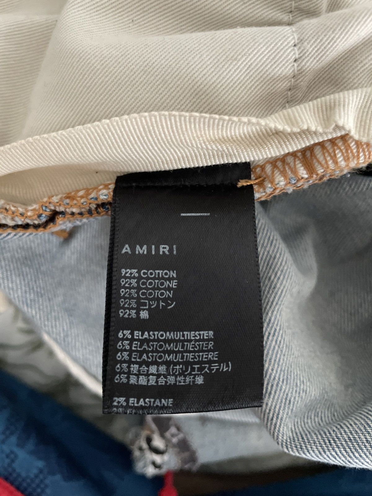 Amiri Amiri Bandana Flame Denims Size US 30 / EU 46 - 5 Thumbnail
