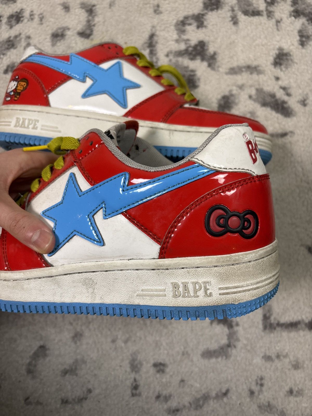 Bape BAPESTA HELLO KITTY Size US 10 / EU 43 - 3 Thumbnail