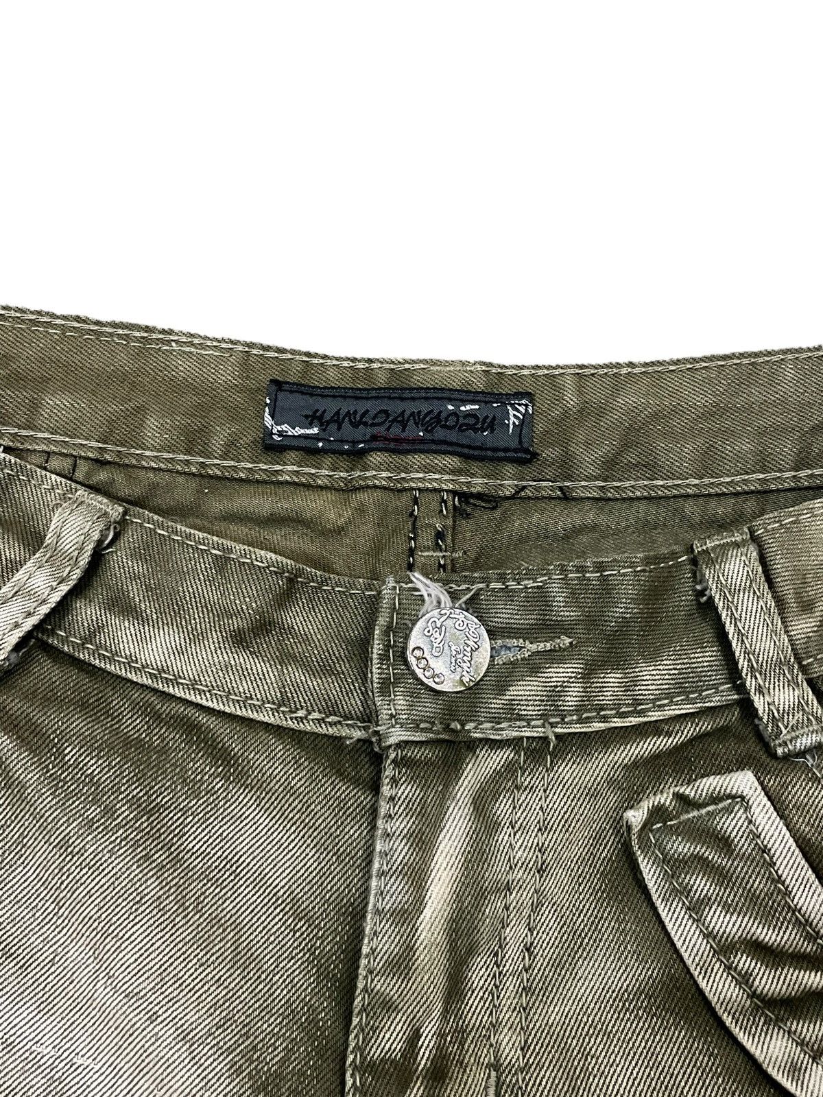 Japanese Brand Vintage Japanese Brand Streetstyle Mossy Wash Slim Jeans Size 30" / US 8 / IT 44 - 9 Thumbnail