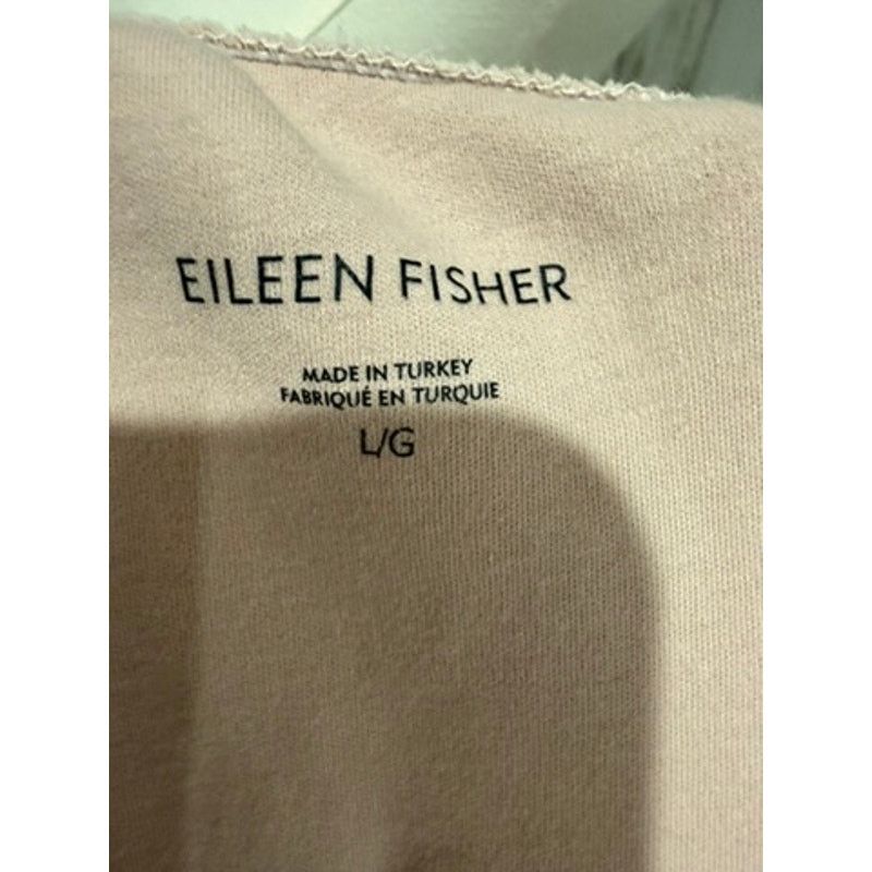 Eileen Fisher Eileen Fisher Womens Size Large Pink Cropepd Wide Leg Pants Size 34" / US 12 / IT 48 - 4 Thumbnail
