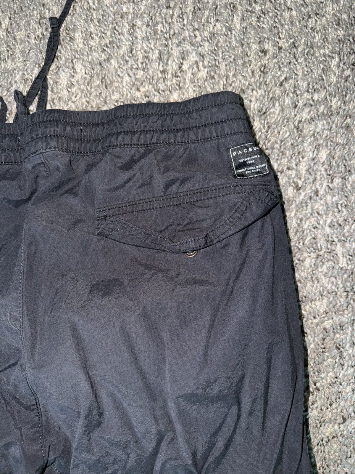 Other Black Drop Crotch Pacsun cargo joggers utility Size US 30 / EU 46 - 6 Thumbnail