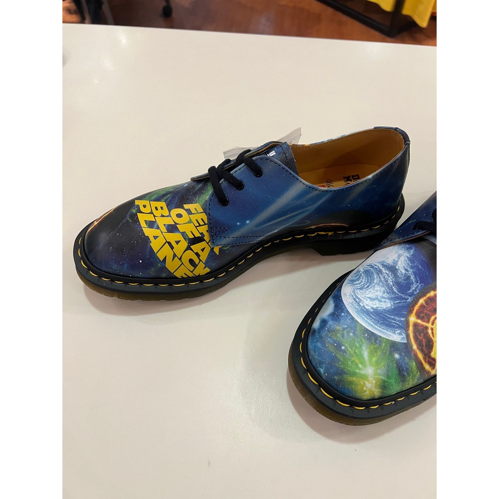 Public Enemy × Supreme × Undercover Dr Martens 3-Eye Supreme Undercover Public Enemy Size 10 DS Size US 10 / EU 43 - 6 Thumbnail