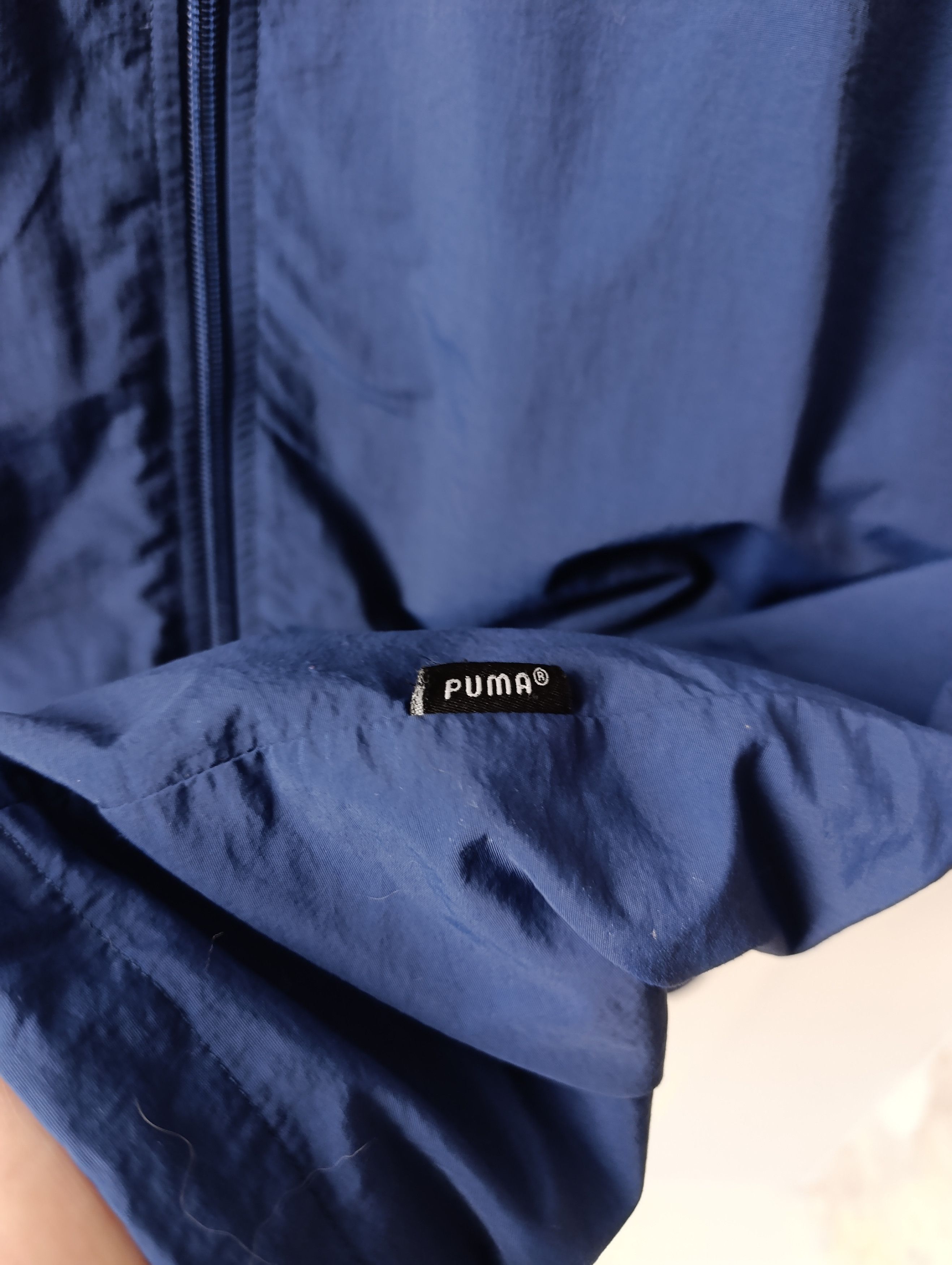 Puma PUMA ITALIA VINTAGE MENS NYLON JACKET ON DRAWSTRINGS Size US L / EU 52-54 / 3 - 5 Thumbnail
