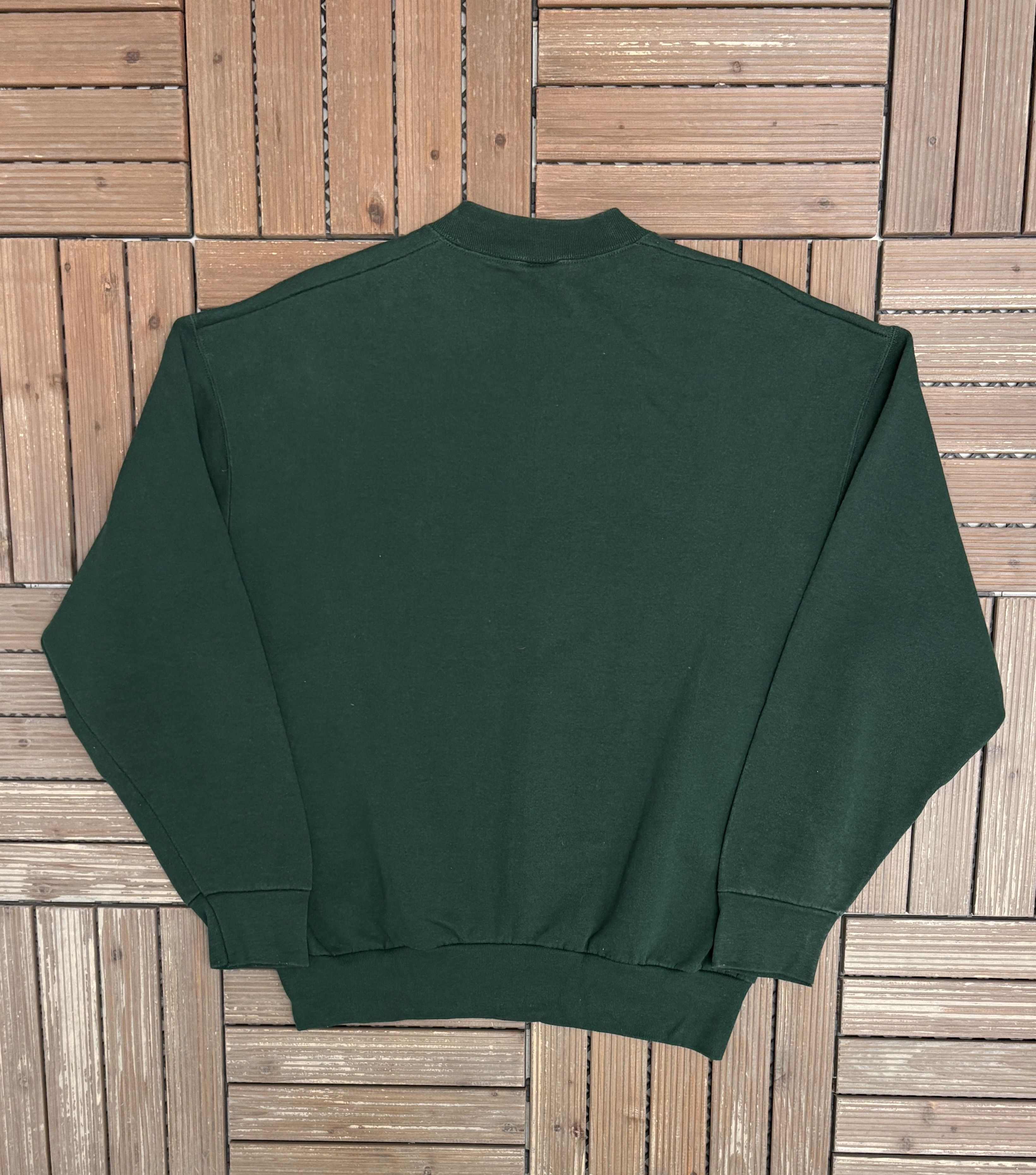 Vintage George Brown Huskies Athletics Vintage Green Crewneck Size US XL / EU 56 / 4 - 4 Thumbnail