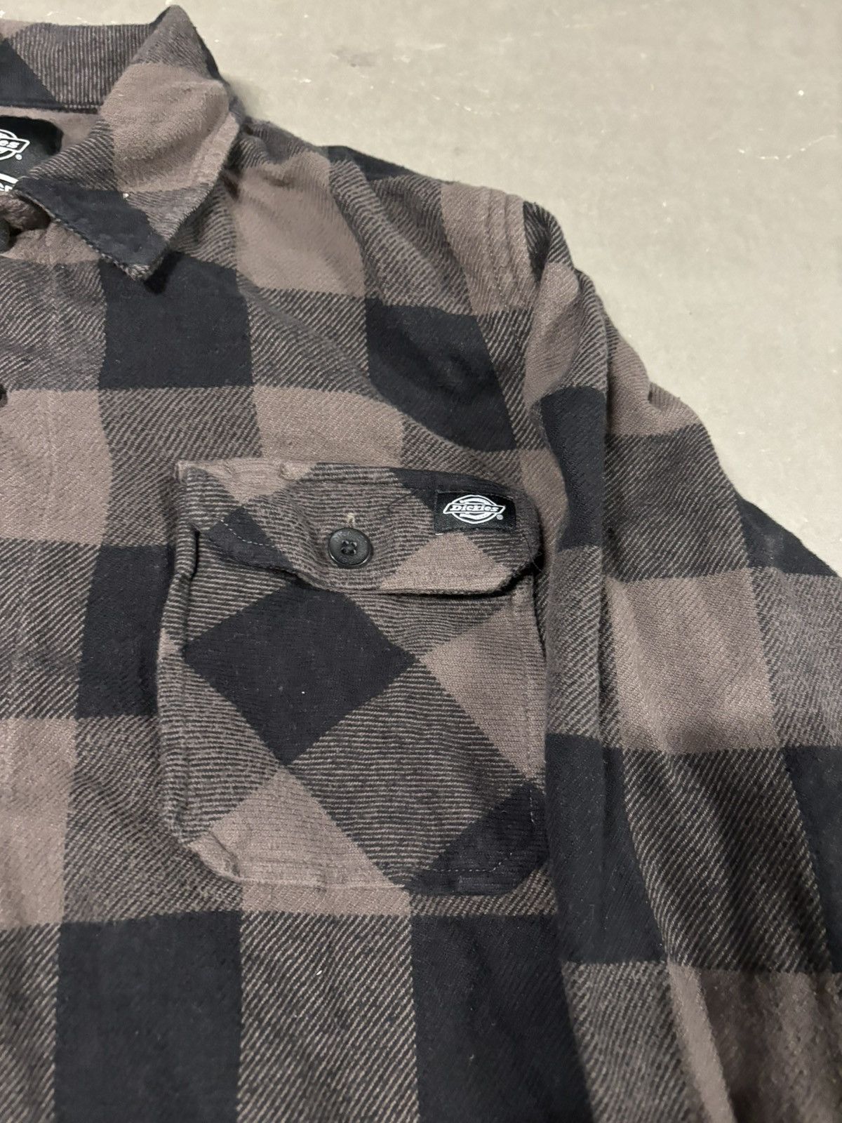 Dickies × Vintage Vintage streetwear y2k Dickies flannel shirt 90s Size US XL / EU 56 / 4 - 2 Thumbnail