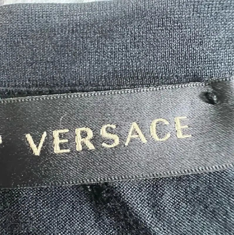 Versace Versace Black Cotton Long Sleeve Hoodie . Size US XS / EU 42 / 0 - 3 Thumbnail