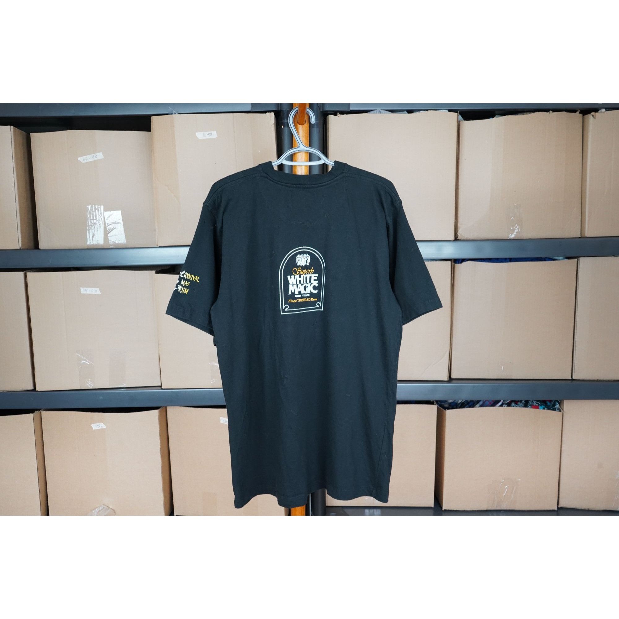 Other White Magic Liquor Tshirt With Cool Art - Men's L - #296 Size US L / EU 52-54 / 3 - 2 Thumbnail