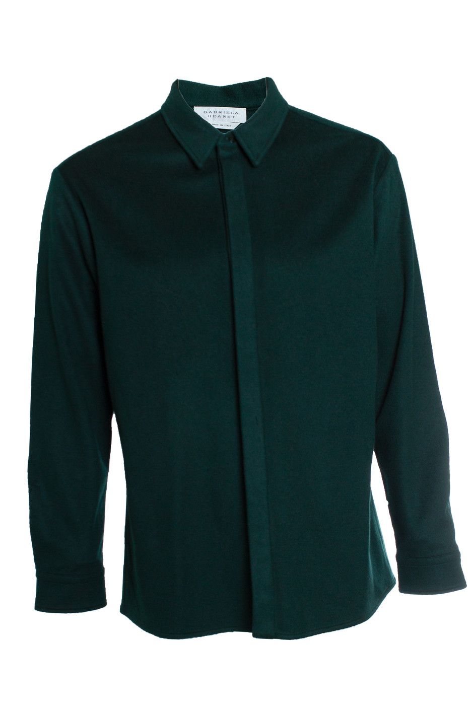 Gabriela Hearst Gabriela Hearst, Nicolas wool and cashmere shirt Size US M / EU 48-50 / 2 - 1 Thumbnail