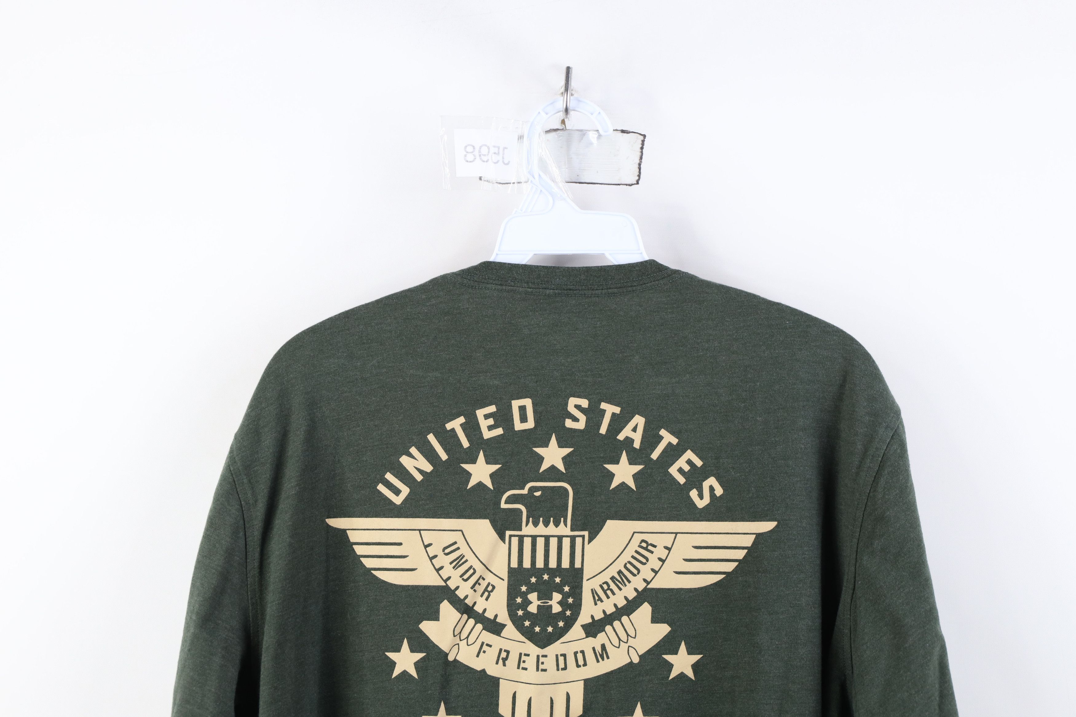 Under Armour Under Armour Military Freedom Short Sleeve T-Shirt Green Size US XL / EU 56 / 4 - 14 Thumbnail