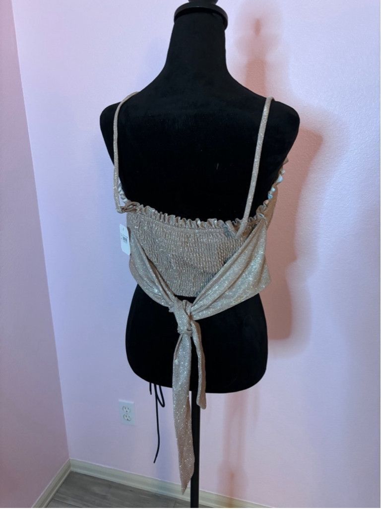 Other Women's Altar'd State Top XL Gold Size XL / US 12-14 / IT 48-50 - 3 Thumbnail