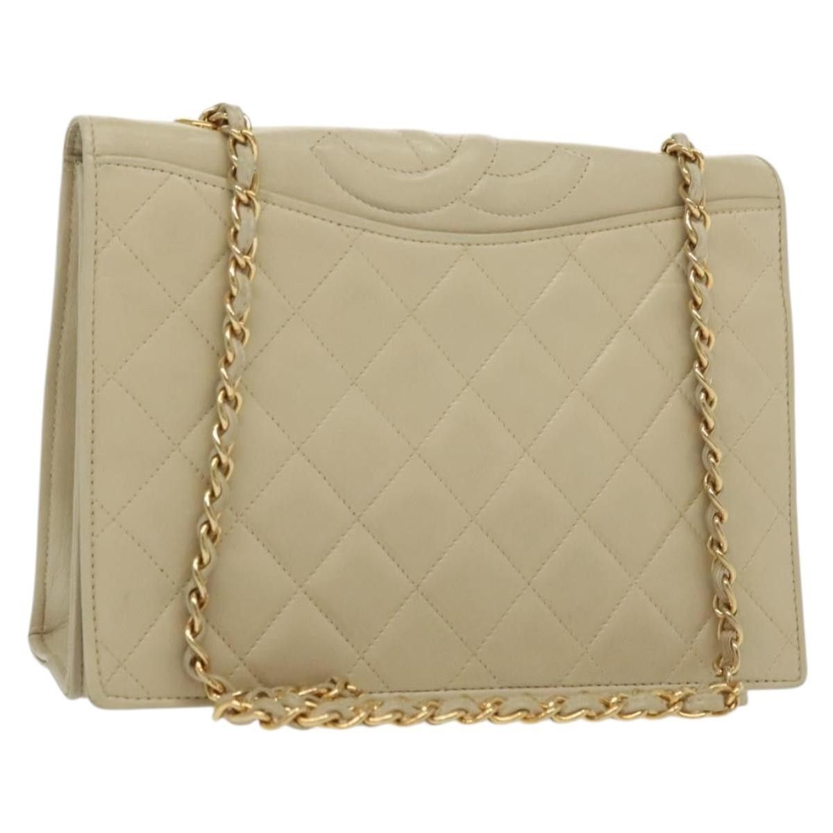 Chanel Chanel Vintage CC Full Flap Bag Quilted Lambskin Size ONE SIZE - 1 Thumbnail