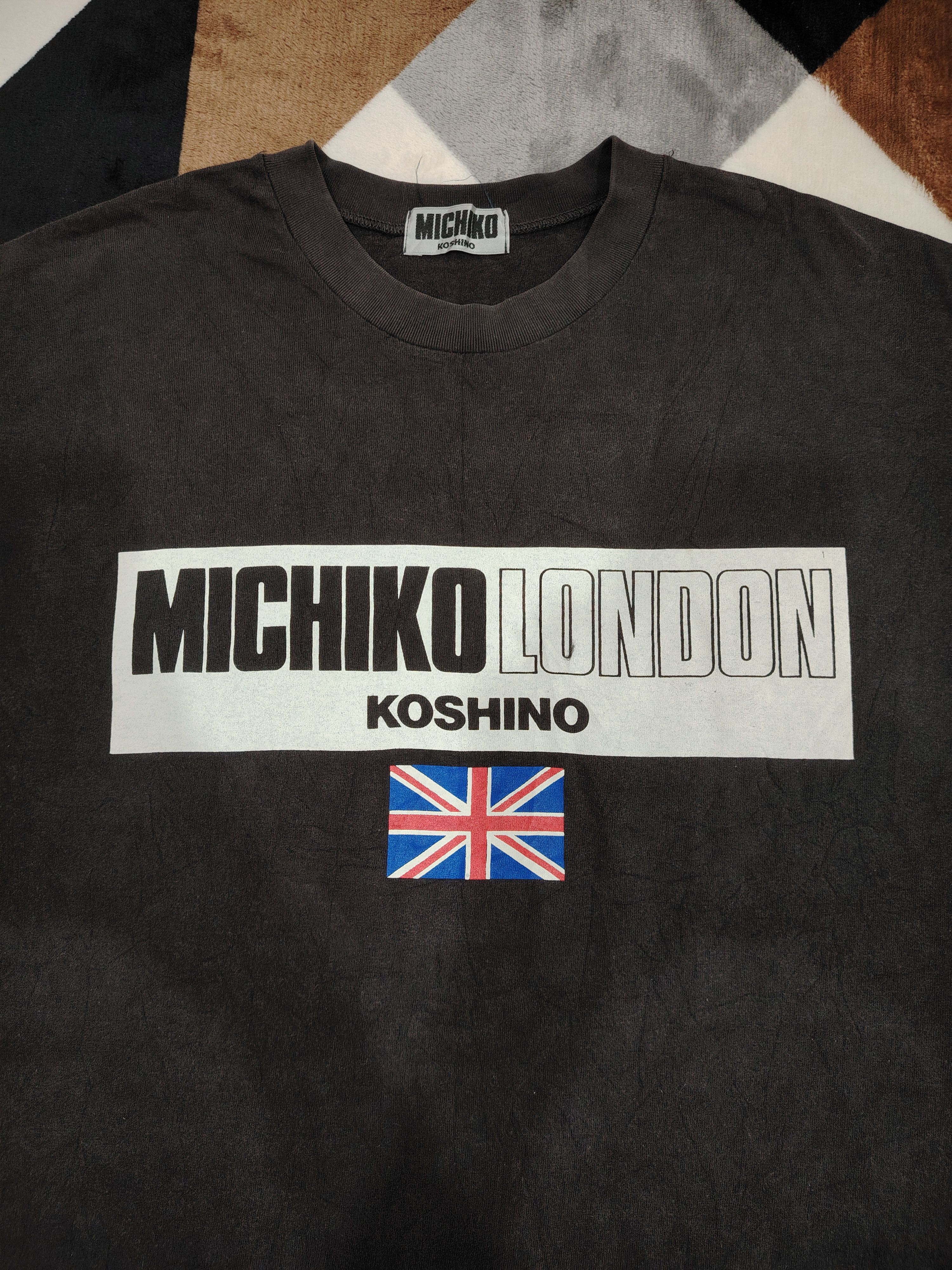 Japanese Brand × Michiko Koshino London Vintage 90's Michiko Koshino London T shirt Size US L / EU 52-54 / 3 - 3 Thumbnail