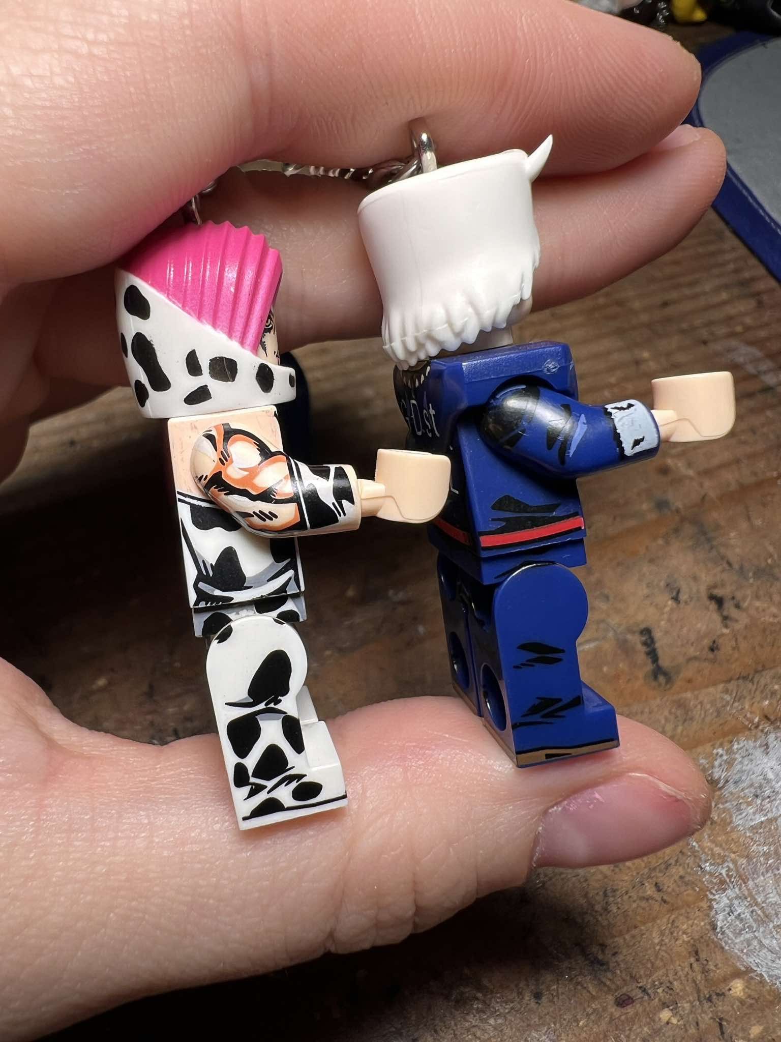 Other Jojo Rikiel Weather Report anime minifigure keychain Size ONE SIZE - 6 Thumbnail