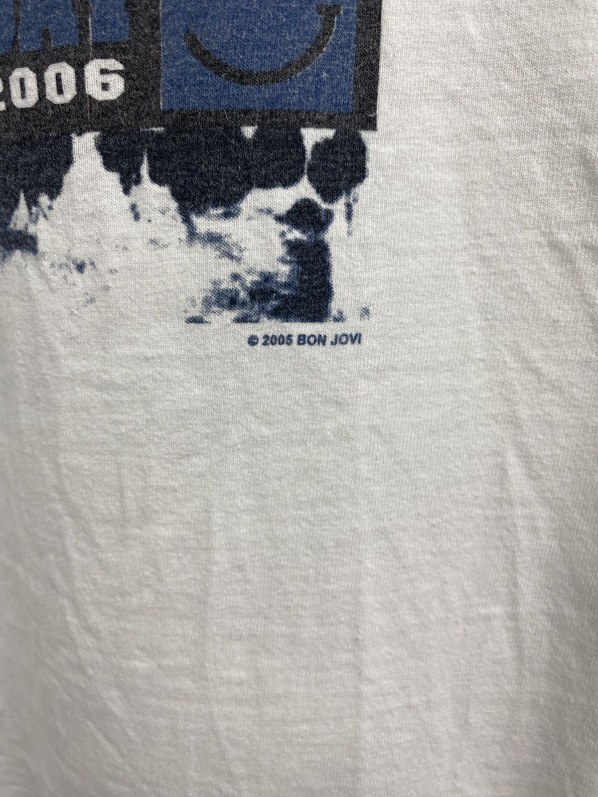 Bon Jovi Vintage 2005 Bon Jovi What About Now Tour T-Shirt Retro Rare Size US L / EU 52-54 / 3 - 9 Thumbnail
