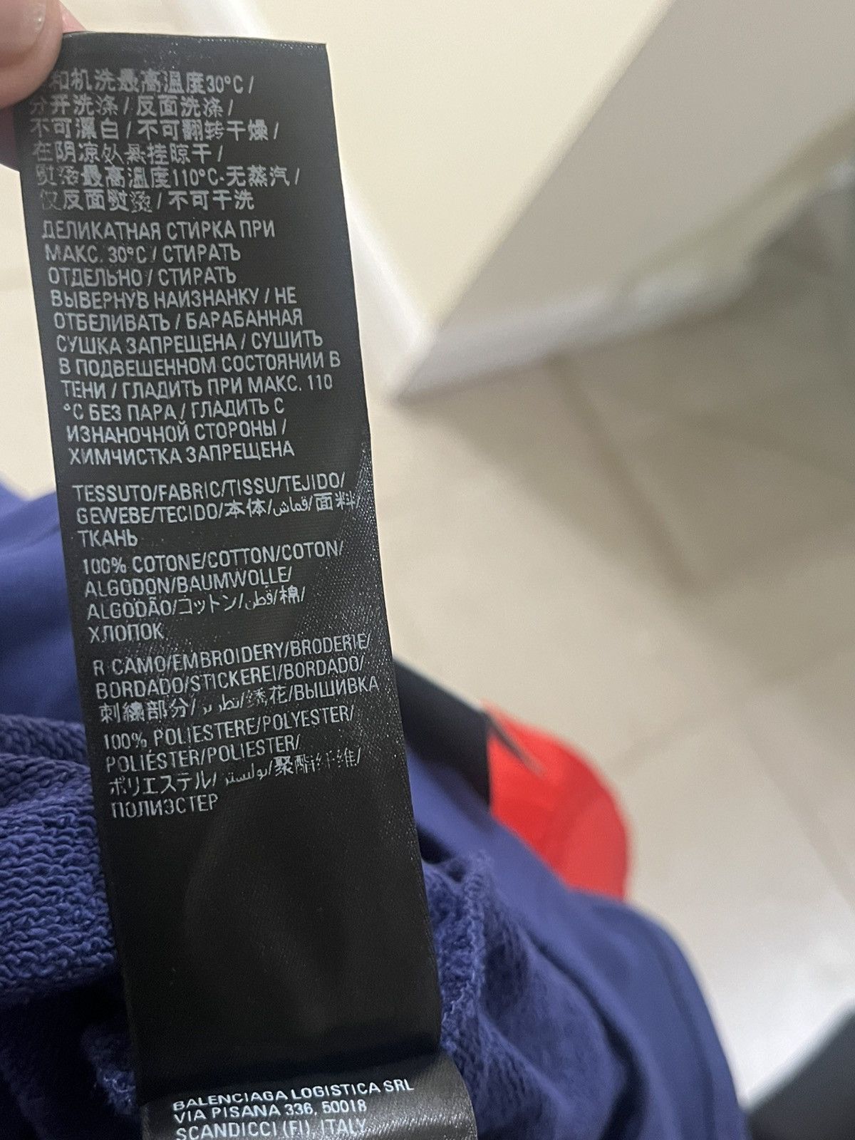 Balenciaga Balenciaga Campaign Hoodie Sz S Size US S / EU 44-46 / 1 - 15 Thumbnail