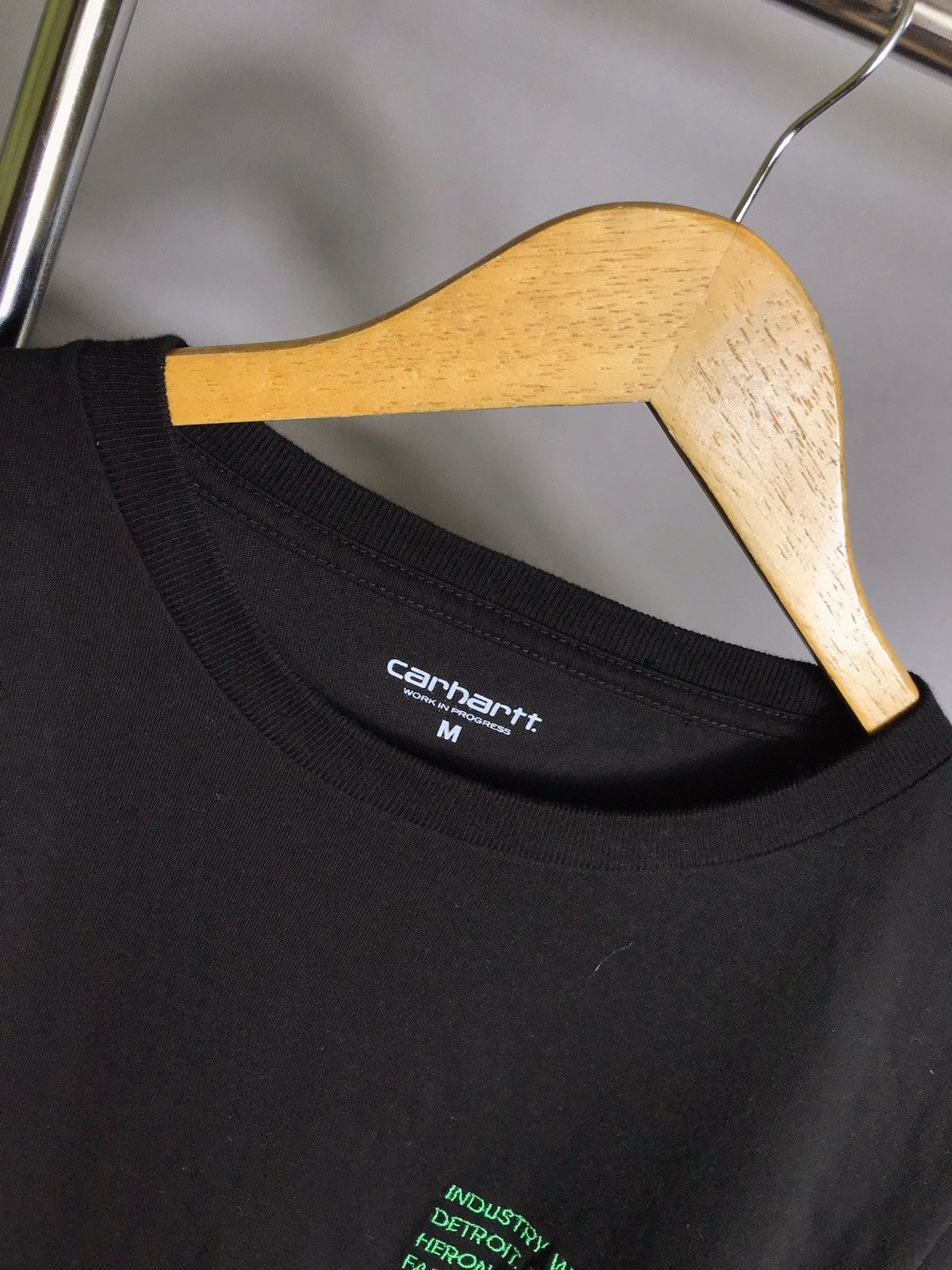 Carhartt Carhartt WIP x Heron Preston Embroidered Long Sleeve T-Shirt Size US M / EU 48-50 / 2 - 2 Thumbnail