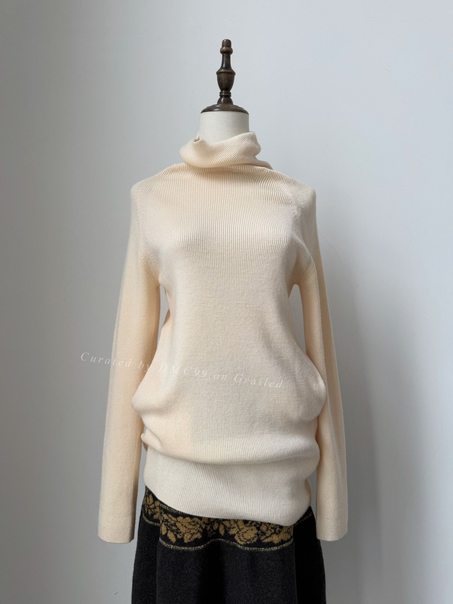 Limi Feu Limi Feu Yellow Turtleneck Sweater Size S / US 4 / IT 40 - 1 Thumbnail