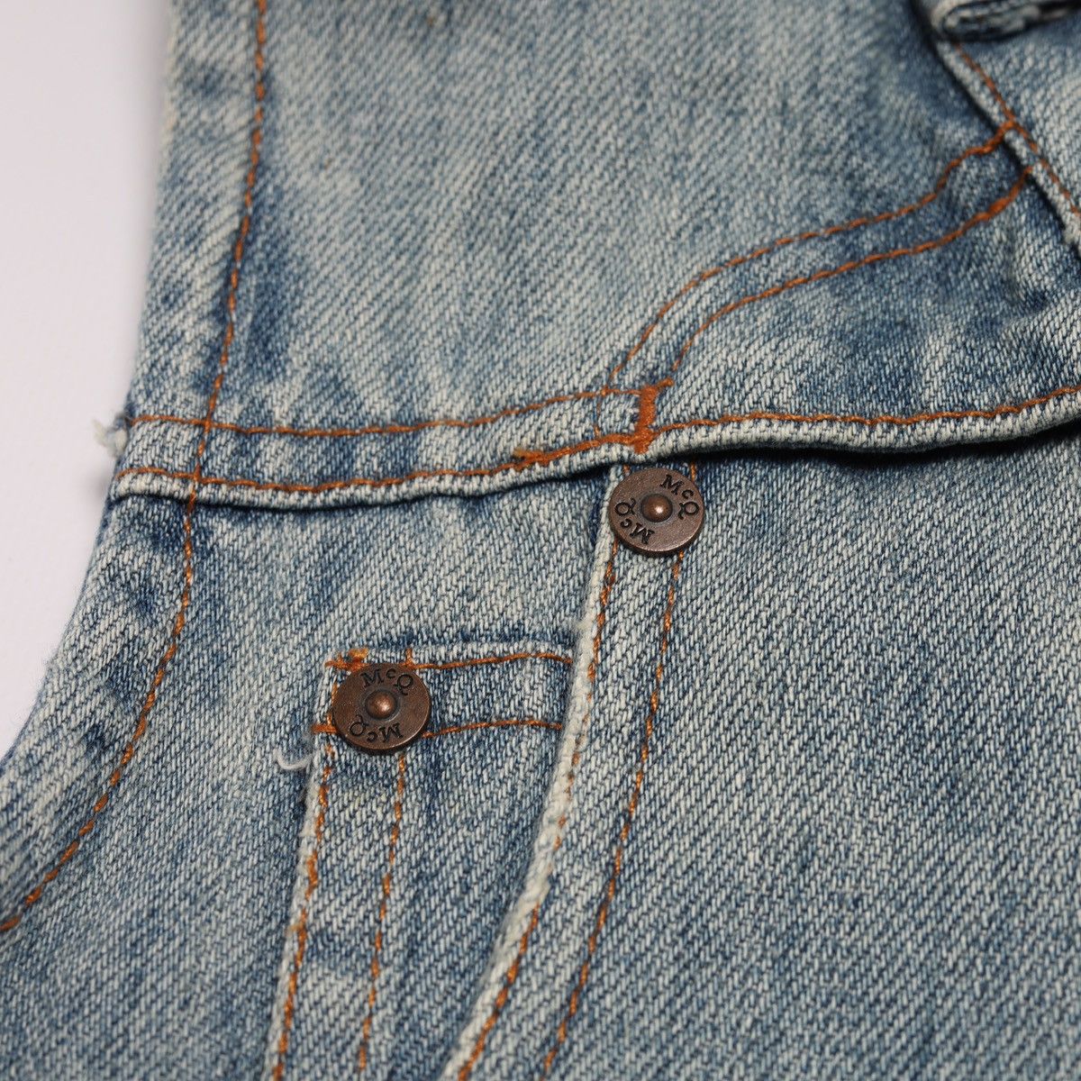 Alexander McQueen Alexander McQueen MCQ Denim Dress with Plaid Skirt Grunge Size S / US 4 / IT 40 - 14 Thumbnail