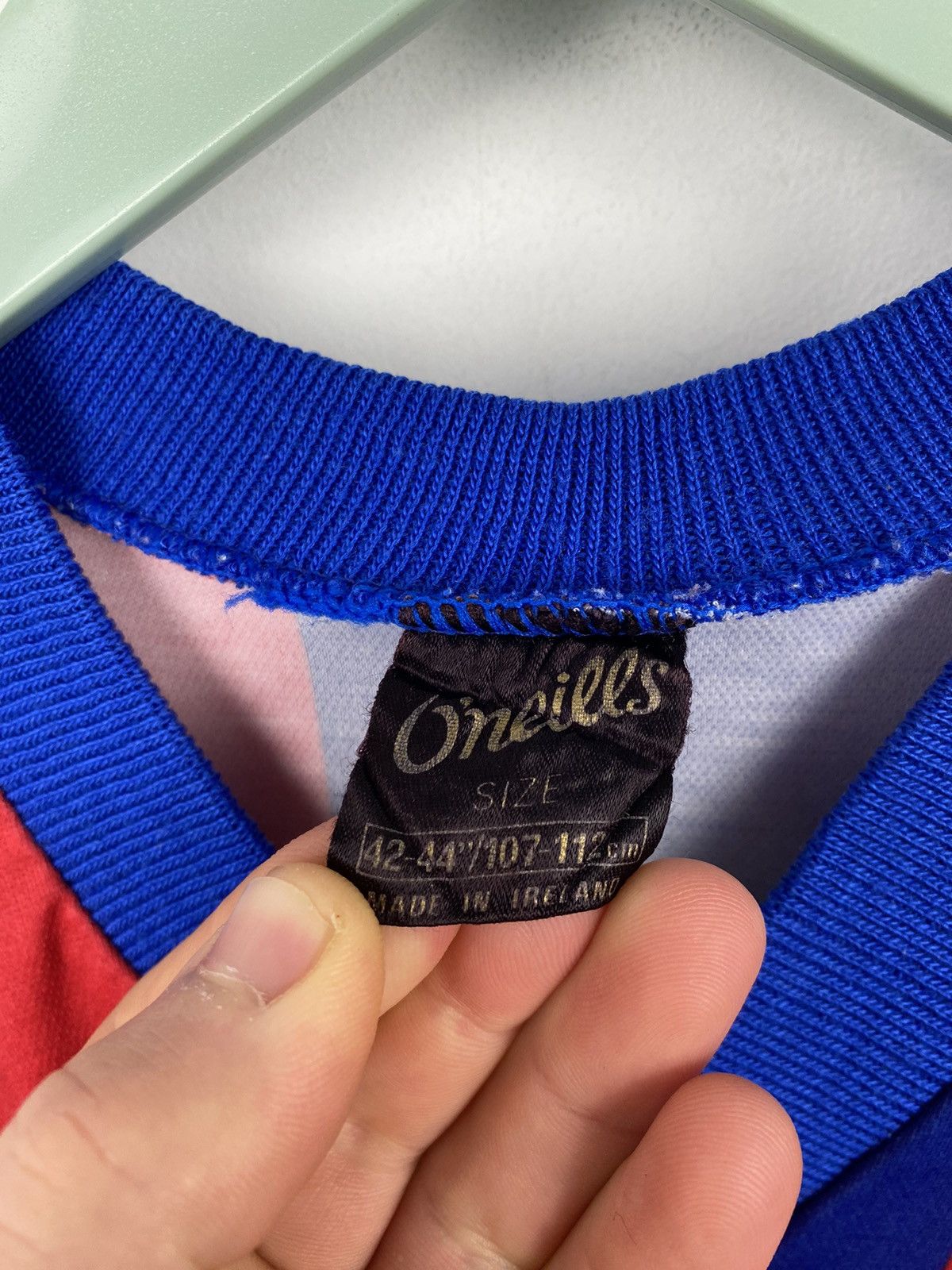 Vintage Vintage Barcelona O’Neills 70s 80s Soccer Jersey Shirt Rare Size US M / EU 48-50 / 2 - 8 Thumbnail