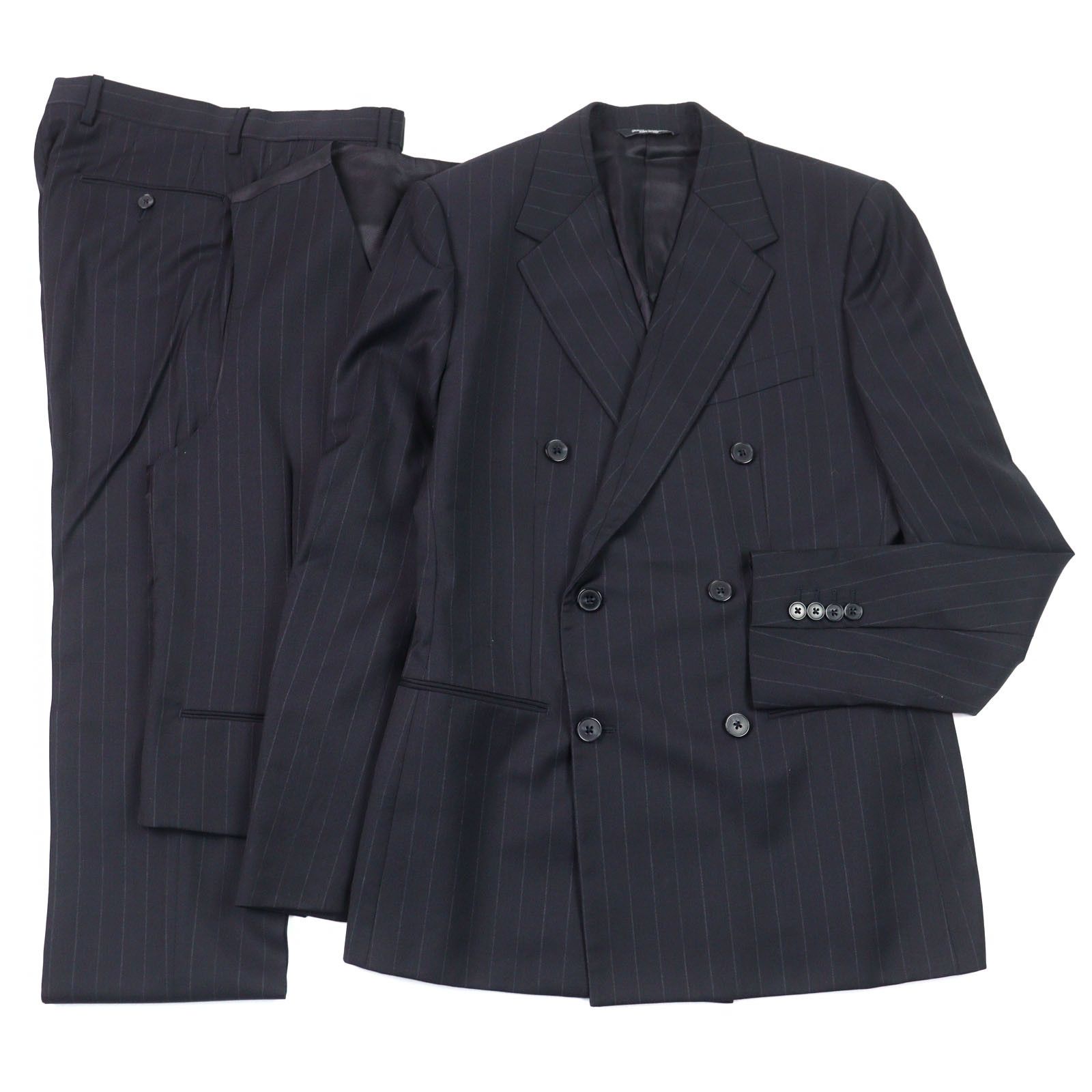 Dolce & Gabbana Dolce & Gabbana Dolce&Gabbana Double-breasted Three-piece Suit Others Suits G1UMMT Size ONE SIZE - 1 Thumbnail