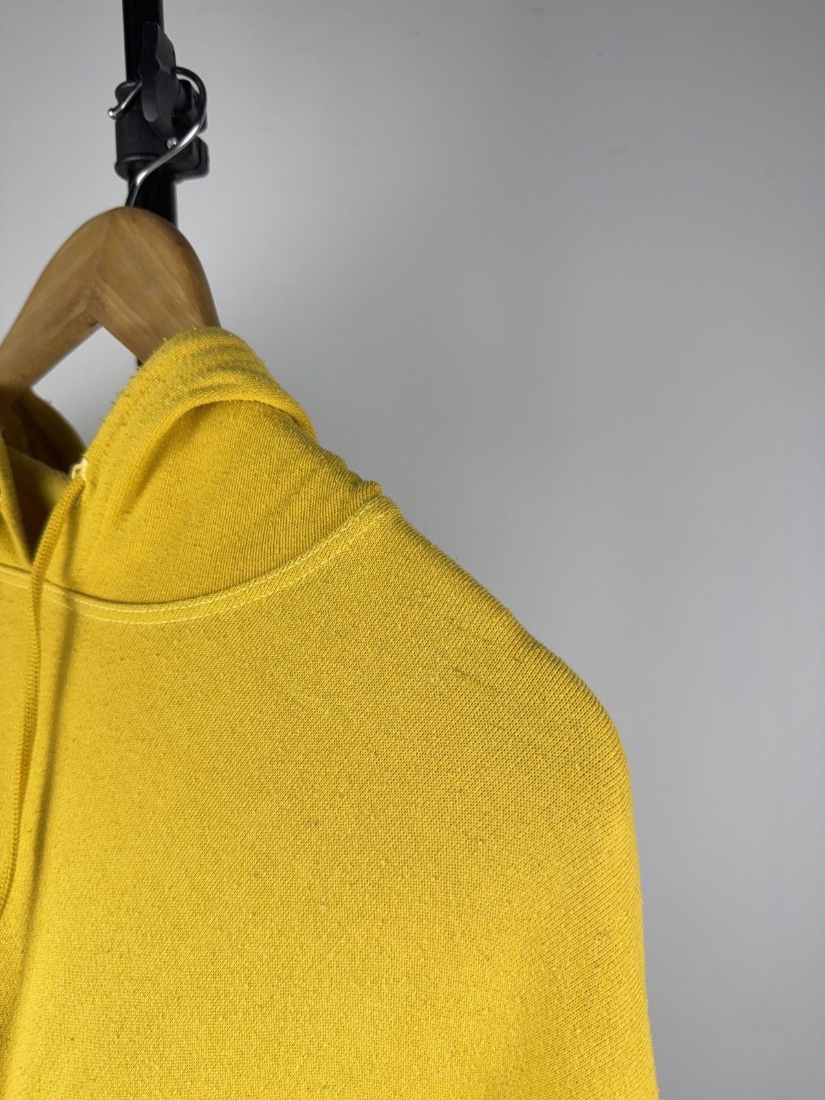 Puma Vintage 90s Yellow Retro Puma Hoodie Boxy Fit Hype Rare Size US L / EU 52-54 / 3 - 8 Thumbnail
