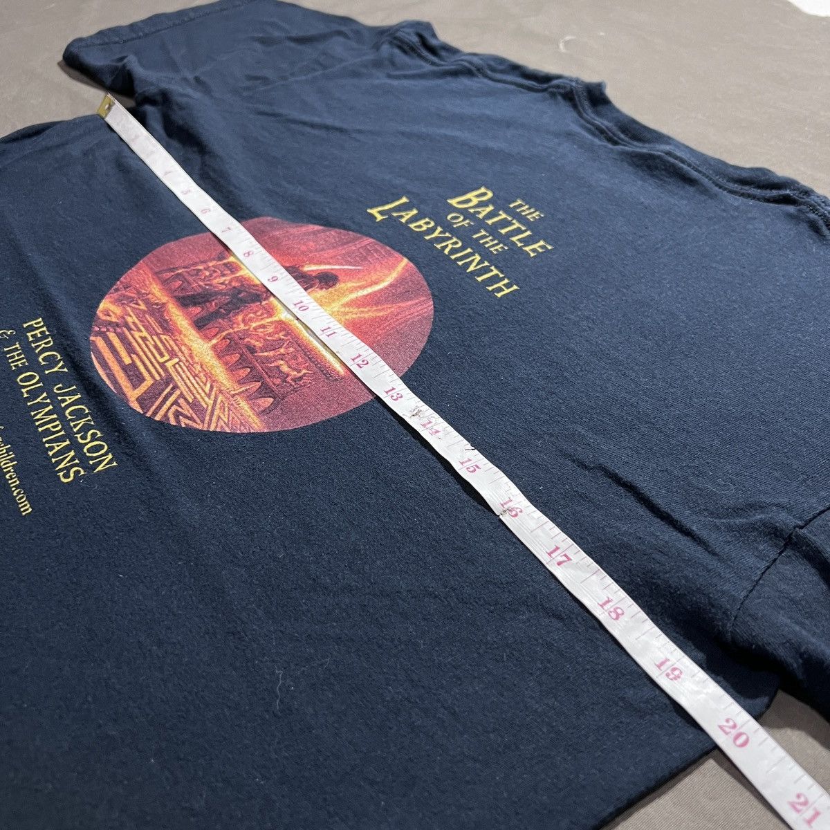 Vintage Y2K The Battle of the Labyrinth Percy Jackson the Olympians Size US M / EU 48-50 / 2 - 6 Thumbnail