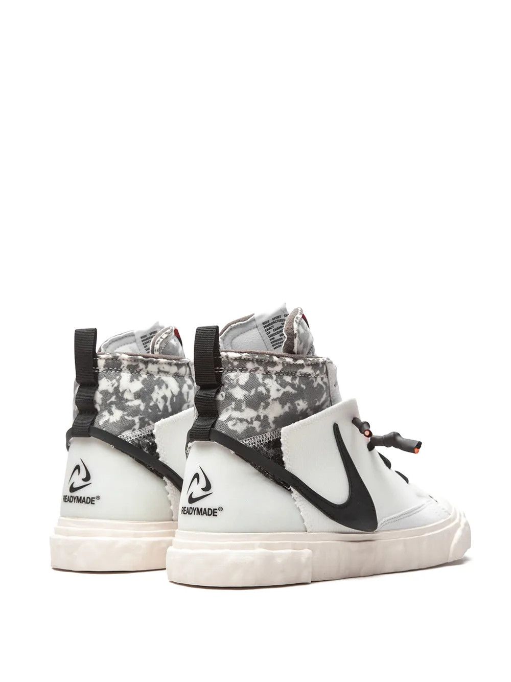 Nike × READYMADE Nike Blazer Mid READYMADE White Size US 7 / EU 40 - 3 Thumbnail