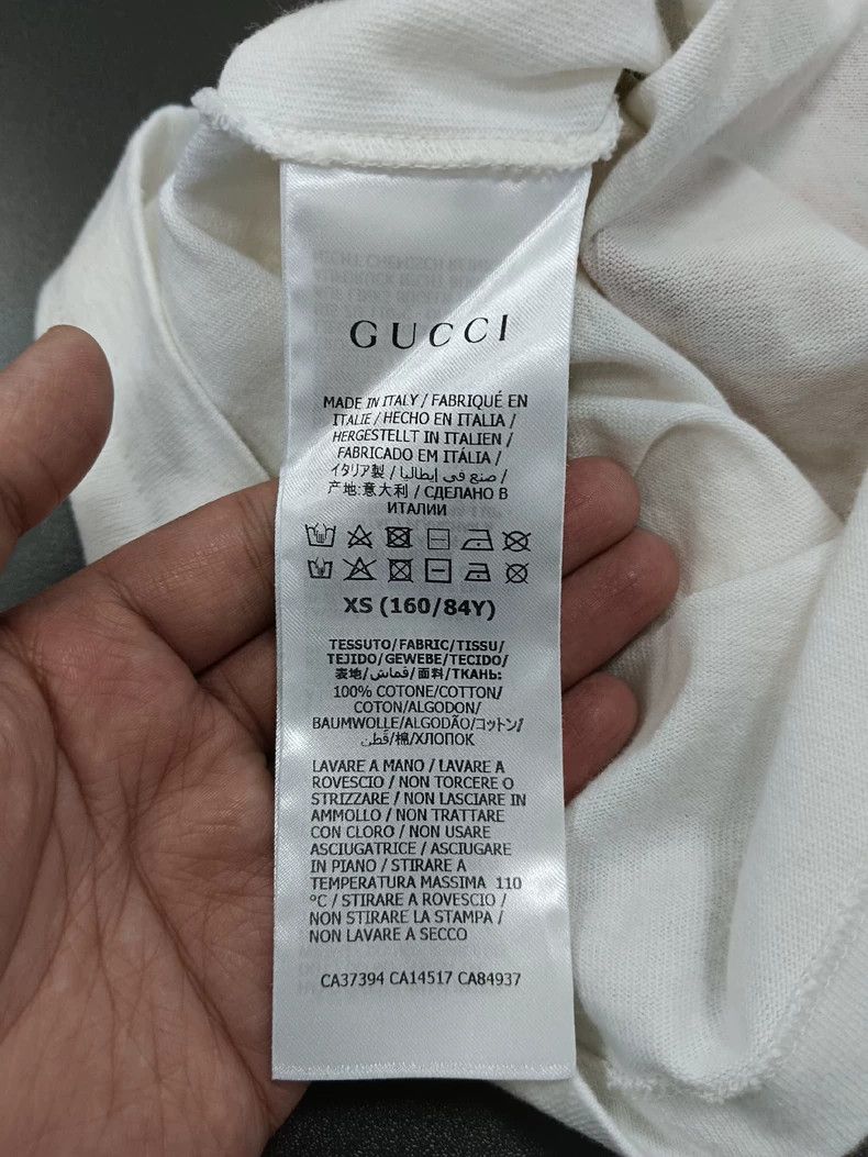 Gucci Gucci Cherry pattern printed short-sleeved T-shirt 2504-Nex Size US XS / EU 42 / 0 - 4 Thumbnail