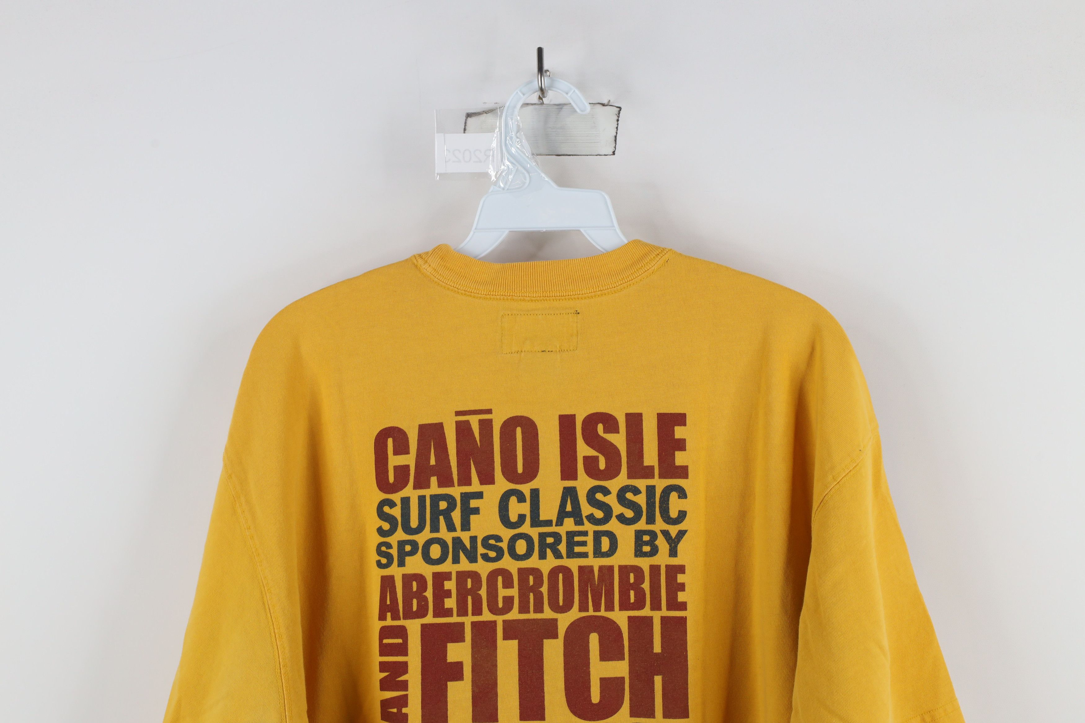 Abercrombie & Fitch × Vintage Vintage 90s Abercrombie & Fitch Out Block Letter T-Shirt Size US L / EU 52-54 / 3 - 13 Thumbnail