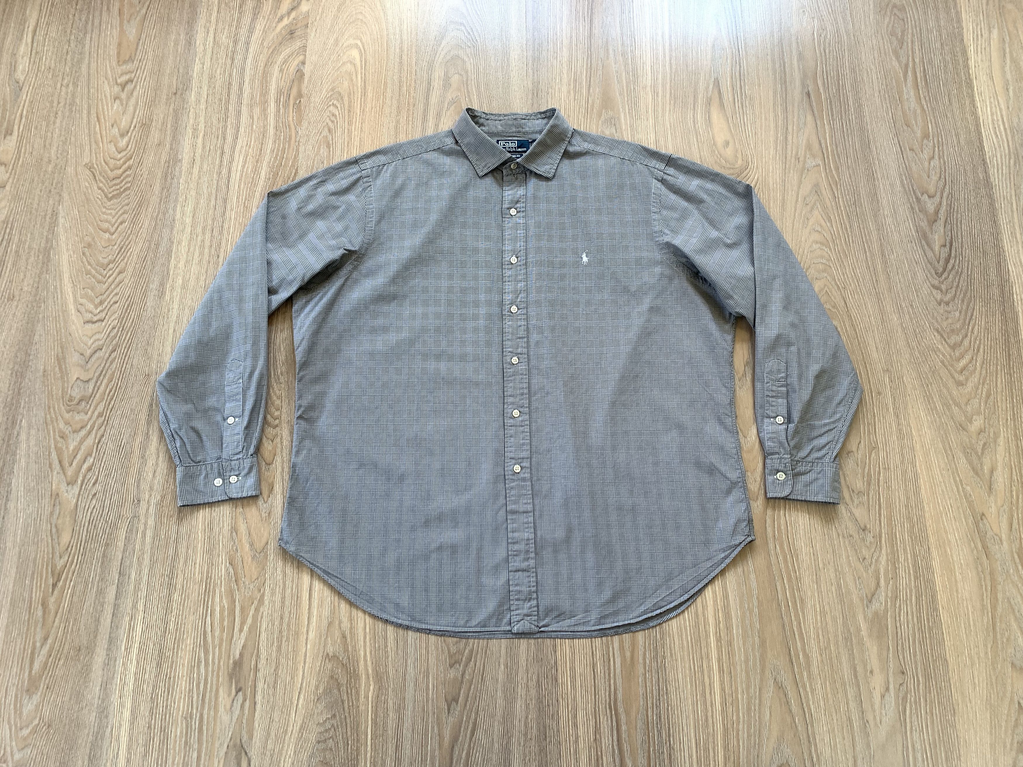 Polo Ralph Lauren Mens Vintage Polo Ralph Lauren Plaid Cotton Button Up Shirt Size US XXL / EU 58 / 5 - 1 Thumbnail