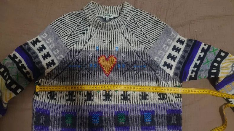 Kenzo KENZO Knitted sweater Size US M / EU 48-50 / 2 - 7 Thumbnail