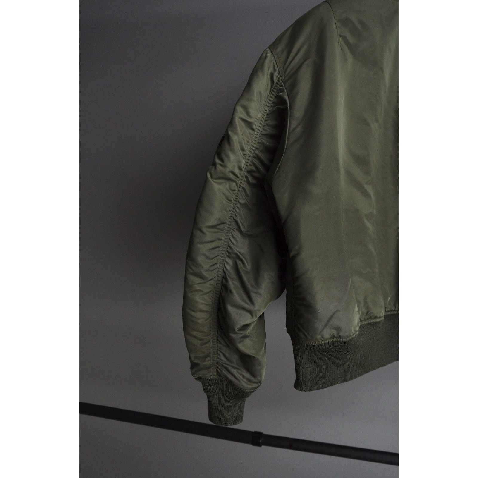 Alpha Industries Alpha industries reversible khaki orange nylon bomber jacket Size US L / EU 52-54 / 3 - 5 Thumbnail
