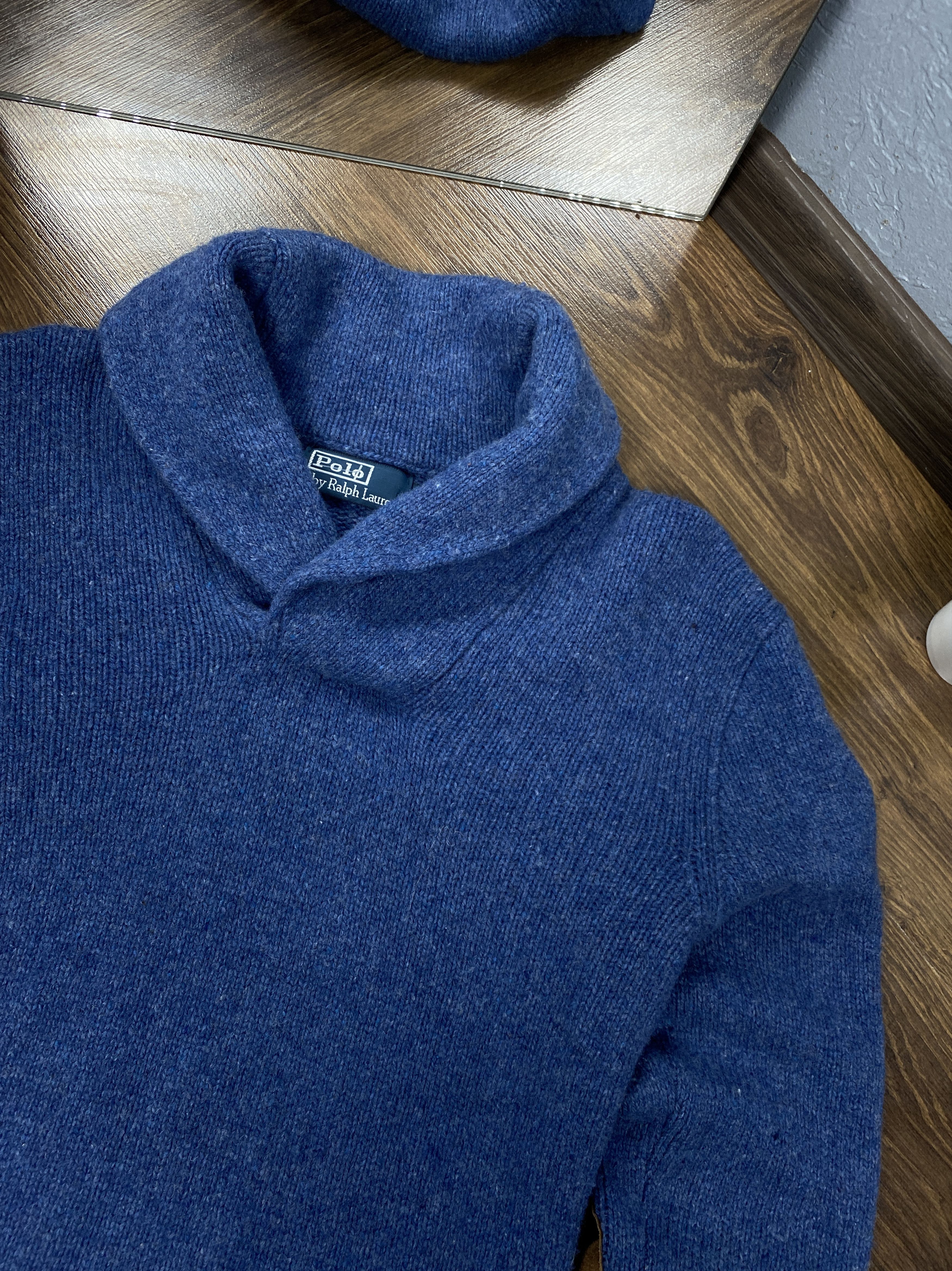 Polo Ralph Lauren × Ralph Lauren Polo Ralph Lauren vintage merino wool knit sweater cardigan Size US S / EU 44-46 / 1 - 2 Thumbnail