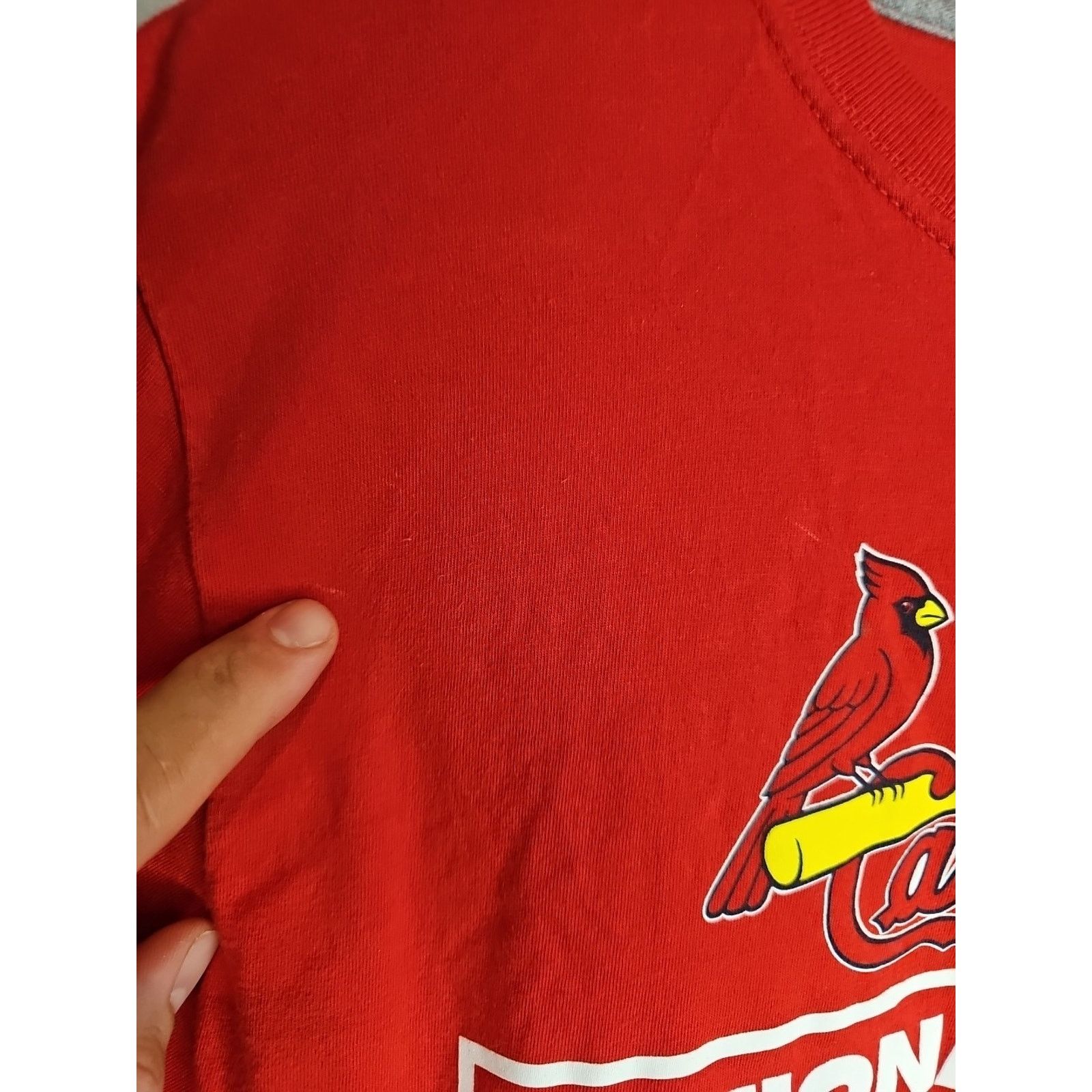 Nike NIKE 2011 St. Louis Cardinals NL Champions Shirt Size Mens M Size US M / EU 48-50 / 2 - 5 Thumbnail