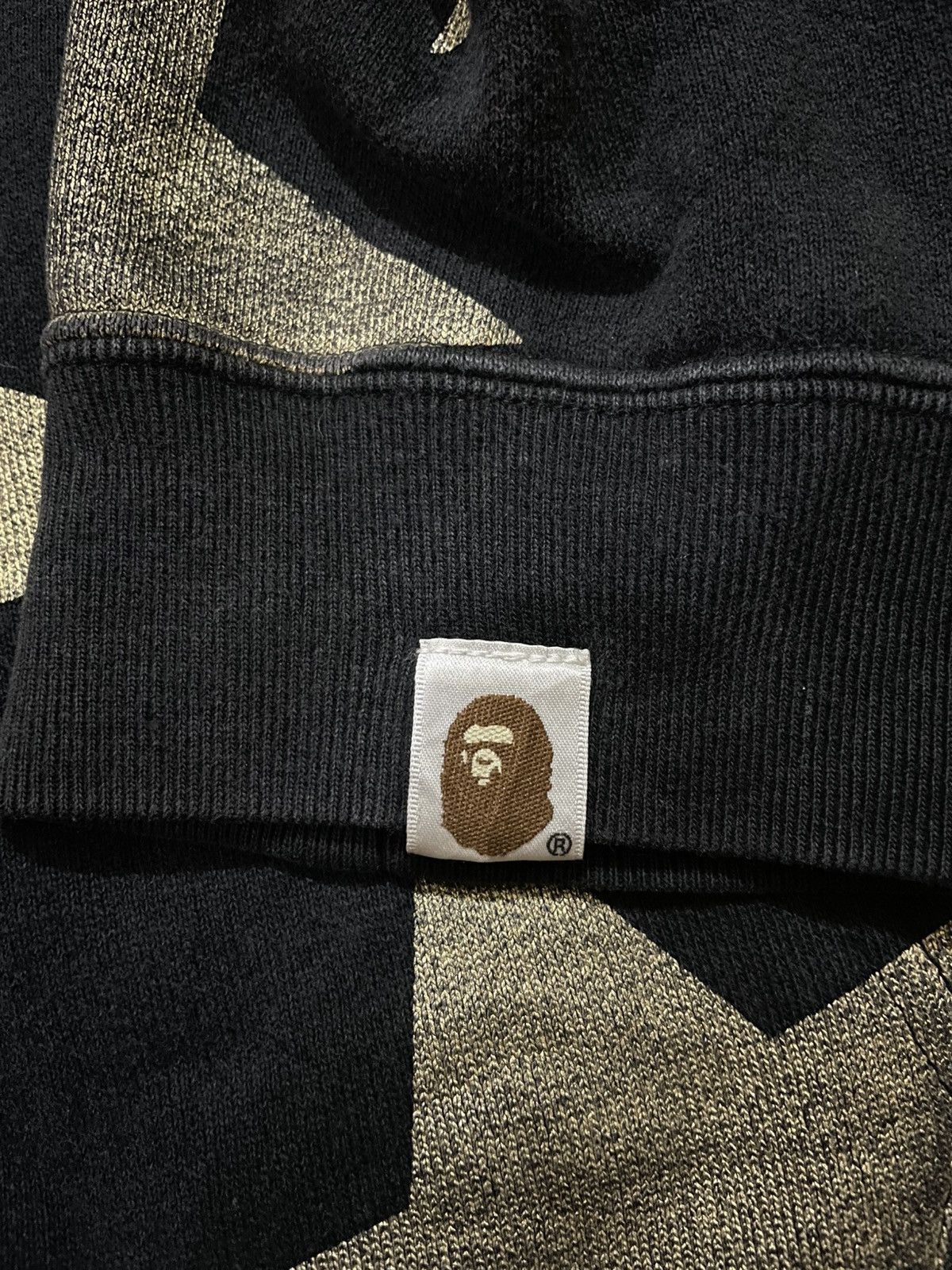 Bape OG Bape Bapesta Fullzip Hoodie Black Gold Size US L / EU 52-54 / 3 - 12 Thumbnail