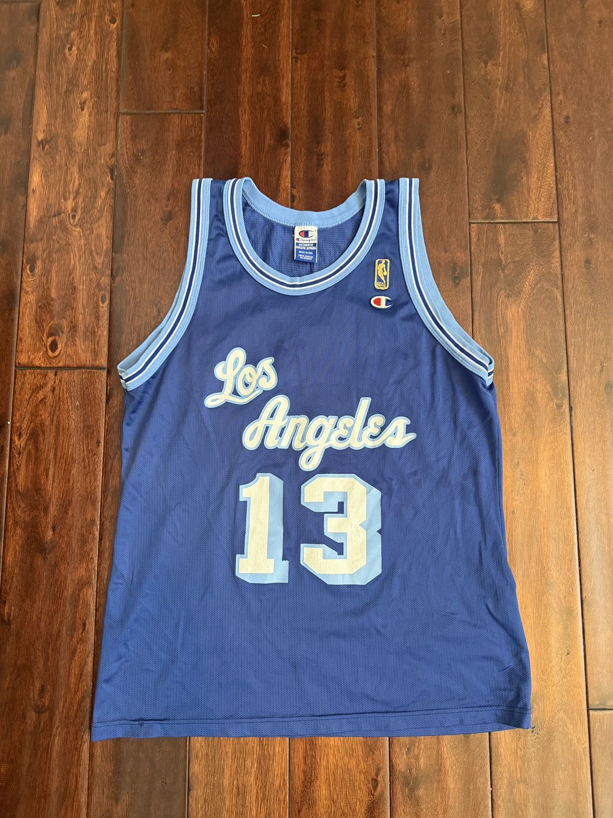 Champion Vintage Lakers Wilt Chamberlain Champion Jersey Size US L / EU 52-54 / 3 - 1 Thumbnail