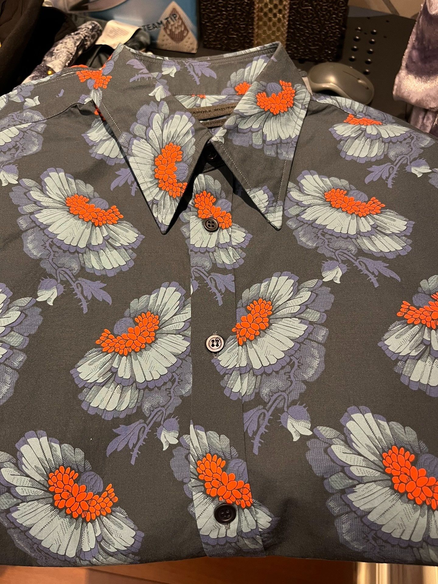Alexander McQueen Alexander McQueen Floral Shirt Size US S / EU 44-46 / 1 - 1 Thumbnail