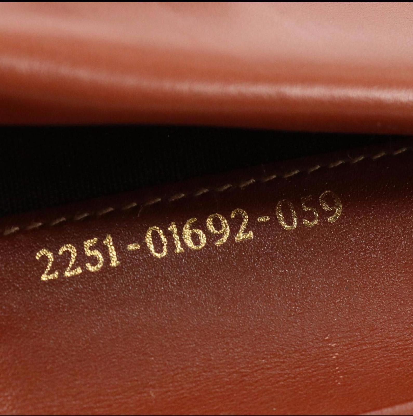 Fendi Vintage Fendi Vintage Striped Wallet with Brown Leather Trim Size ONE SIZE - 7 Thumbnail