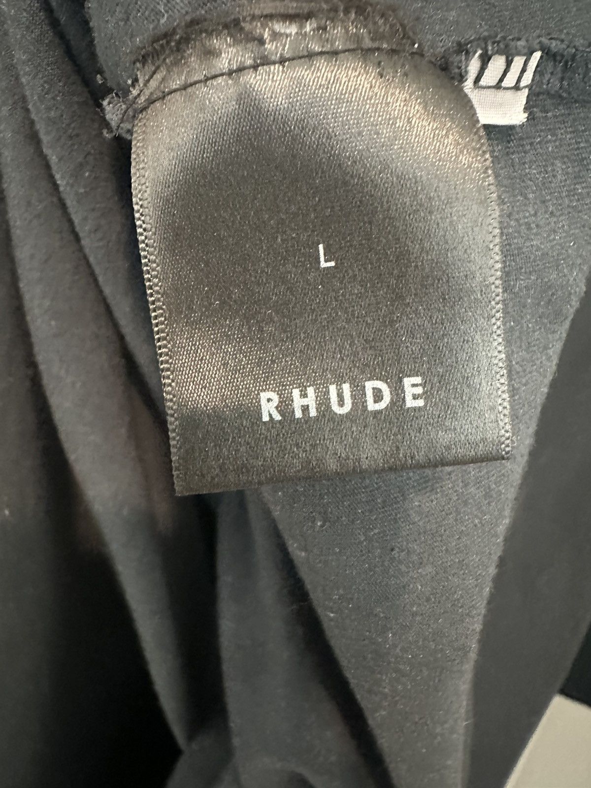 Rhude Thude Rhonda 2 Black T-shirt Size US L / EU 52-54 / 3 - 4 Thumbnail