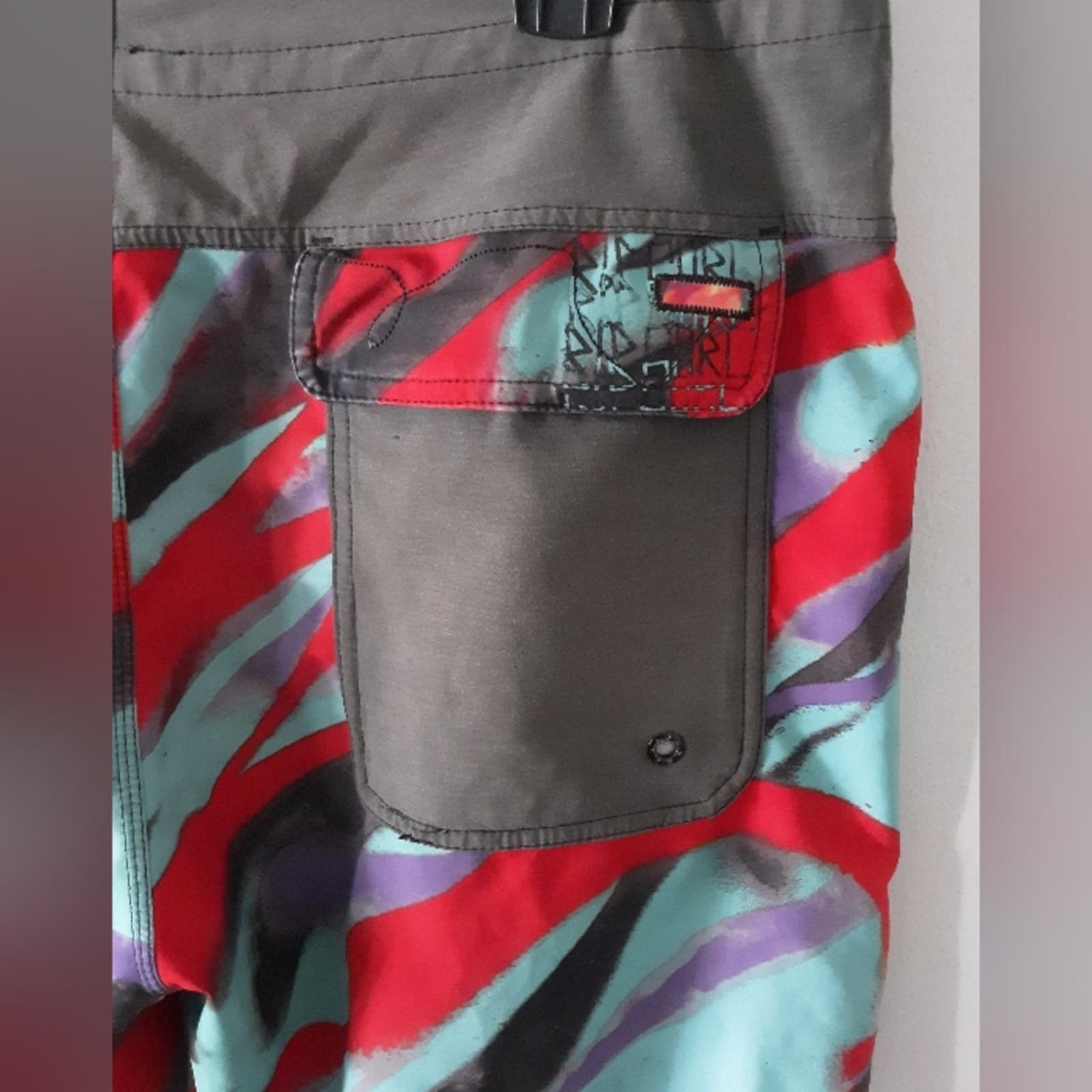 Rip Curl VTG Rip Curl MadSteez Board Shorts Size US 33 - 3 Thumbnail